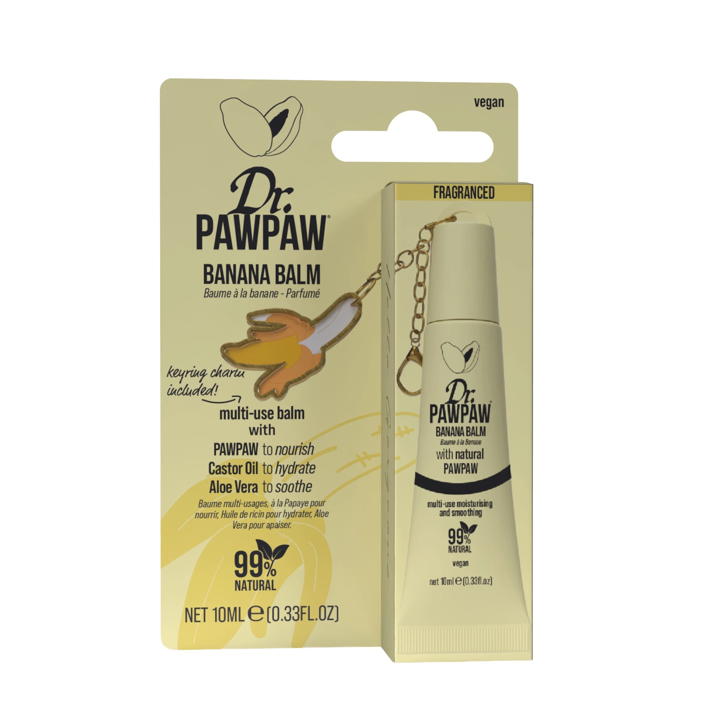 1 Dr. PAWPAW Multiuse Balm 10ml - Banana, 1 of 3