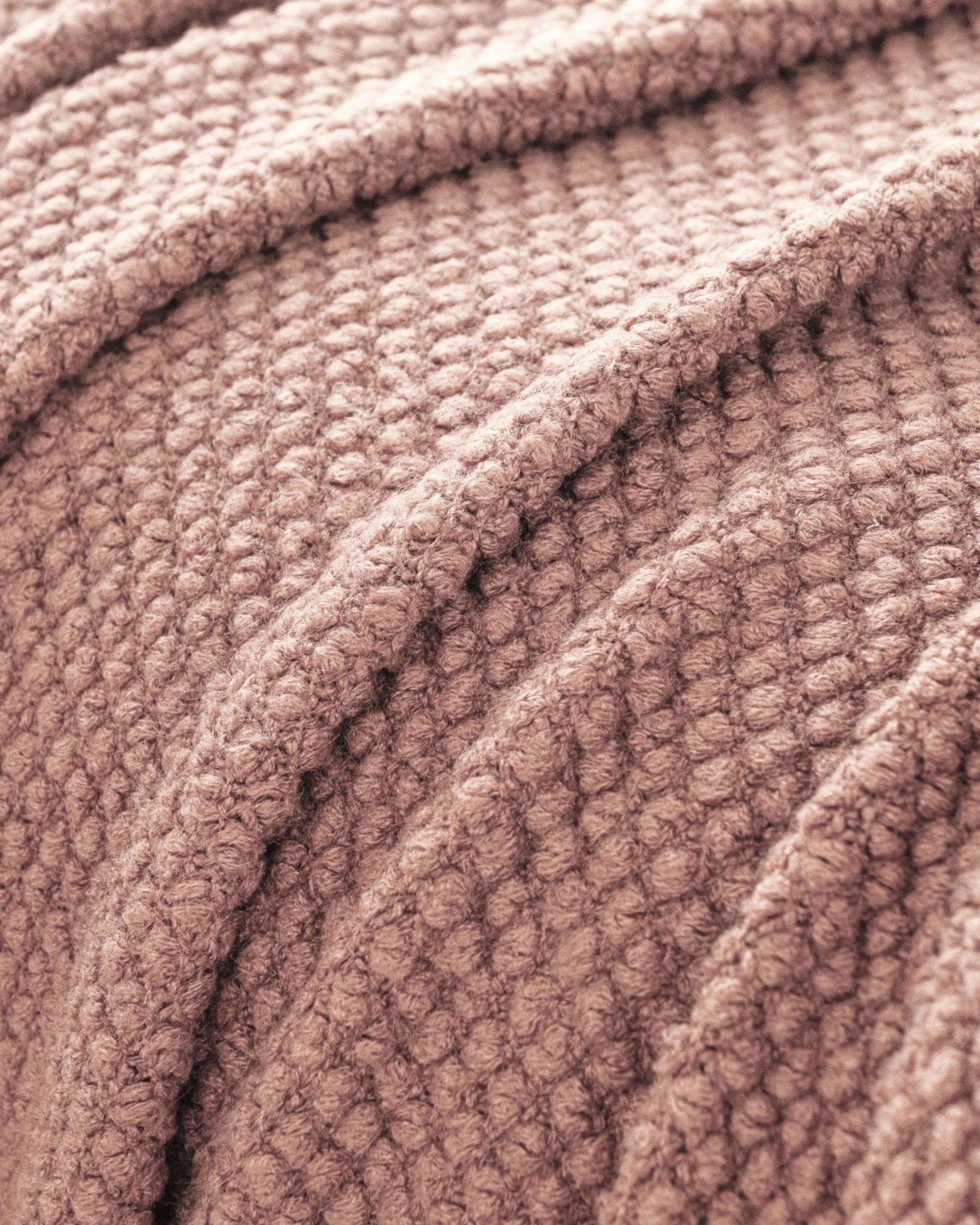 7 Gioia Casa Micro Plush Knitted Throw Blanket Soft Warm Lightweight - Pink, 7 of 7