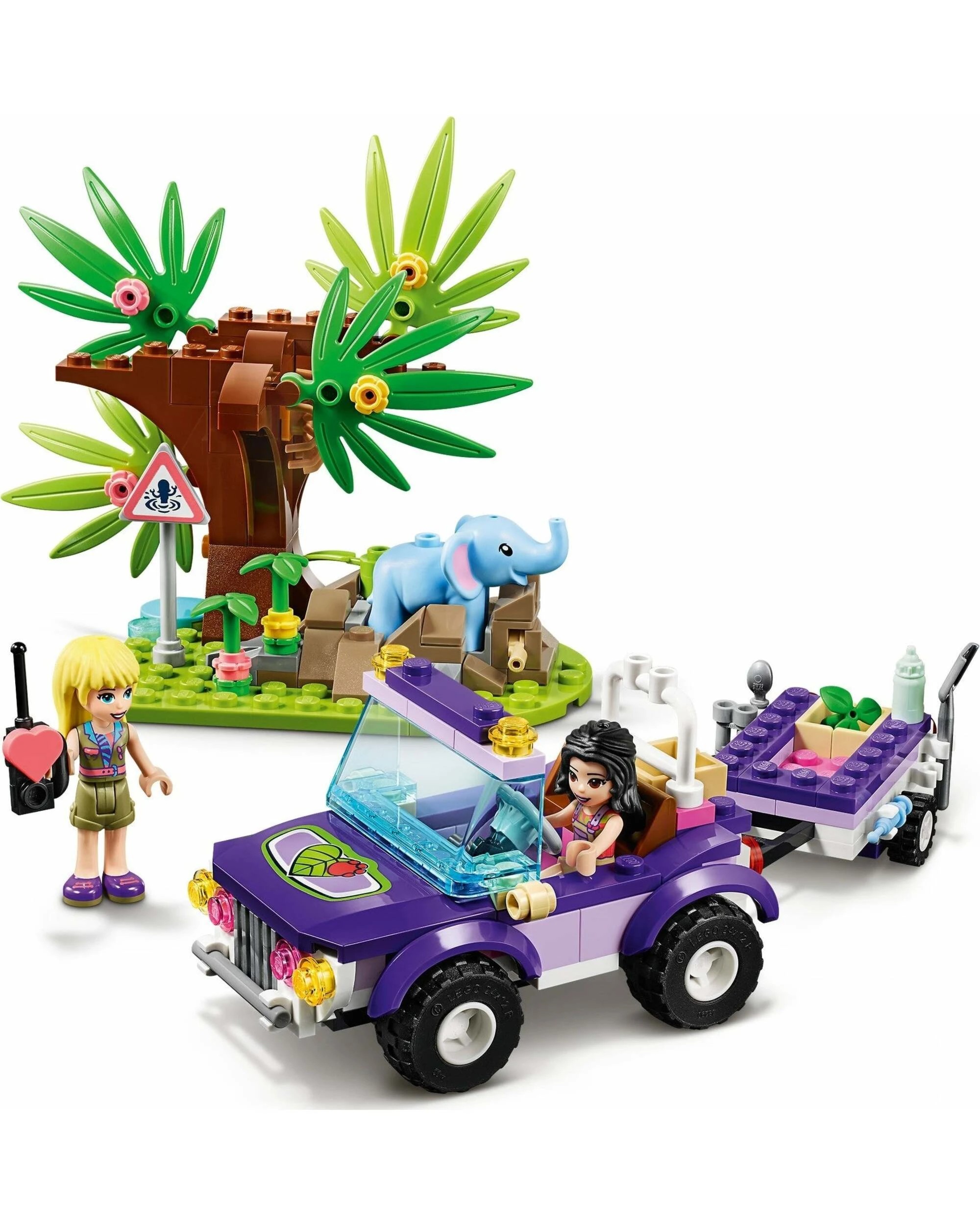4 LEGO 41421 Baby Elephant Jungle Rescue Set, 4 of 5