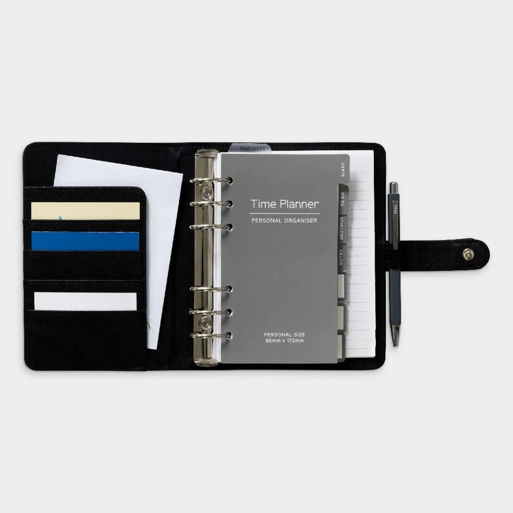 7 Otto Personal Organiser PU Black, 7 of 9