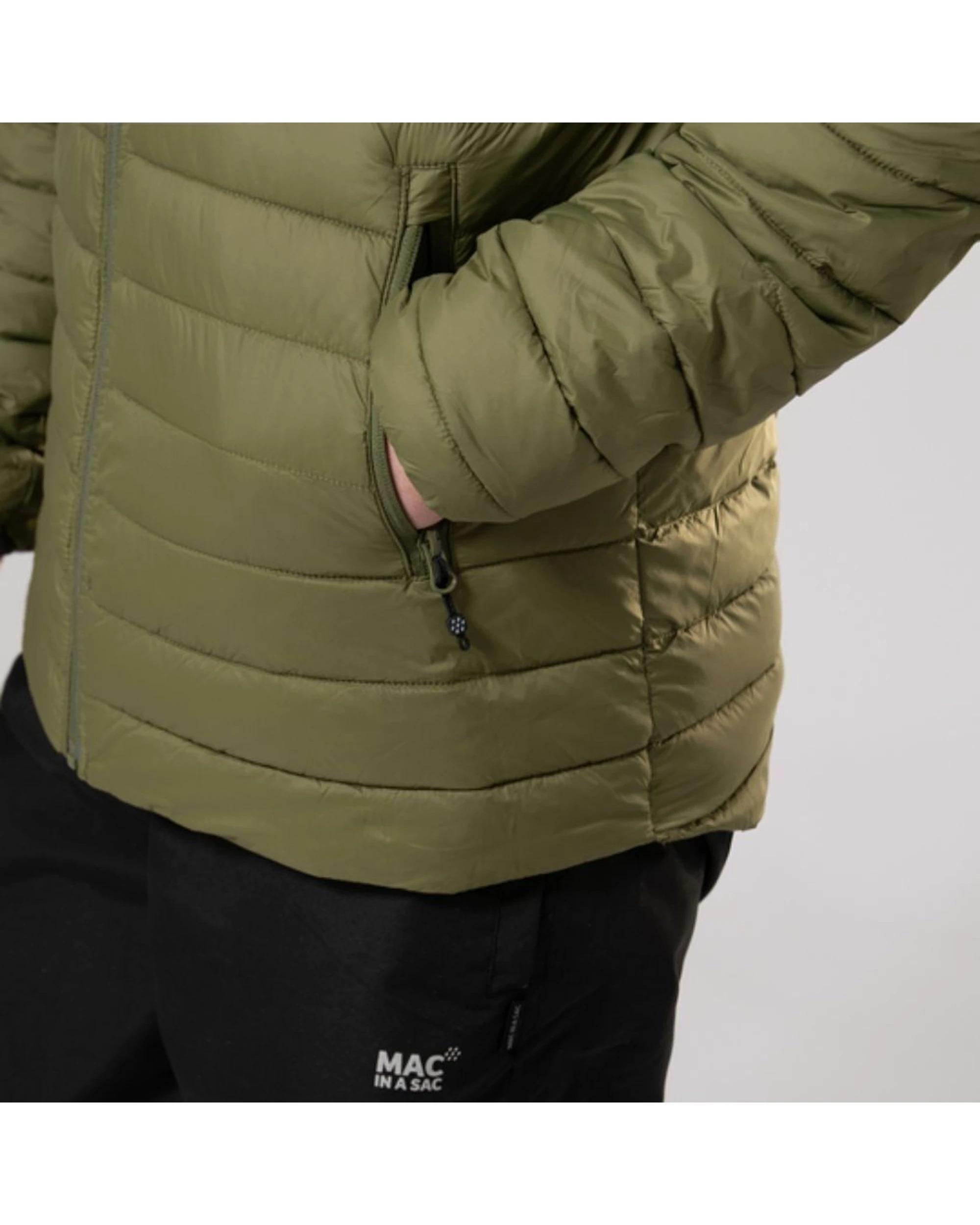 4 Mac In A Sac Synergy Packable Men's Thermolite Jacket GREEN, 4 of 7