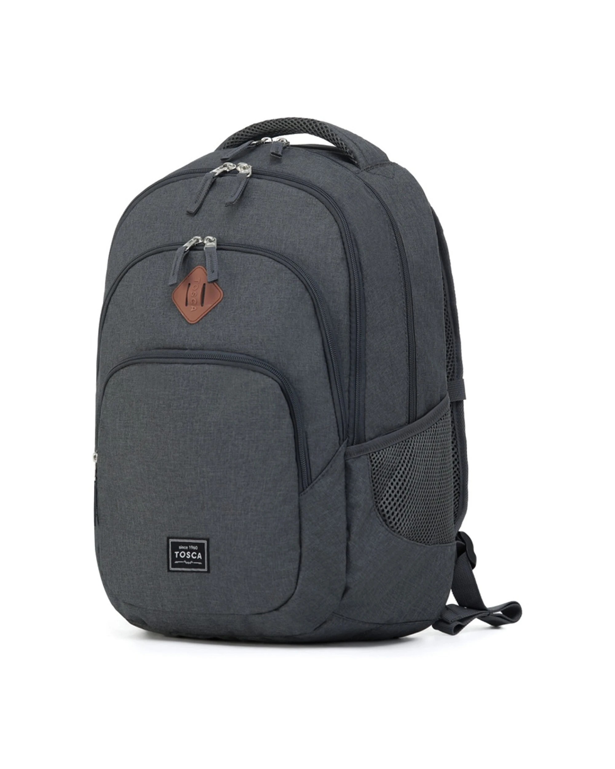 1 Tosca Urban Backpack Everyday/Travel Bag Padded Straps Breathable Anthracite - Charcoal, 1 of 3