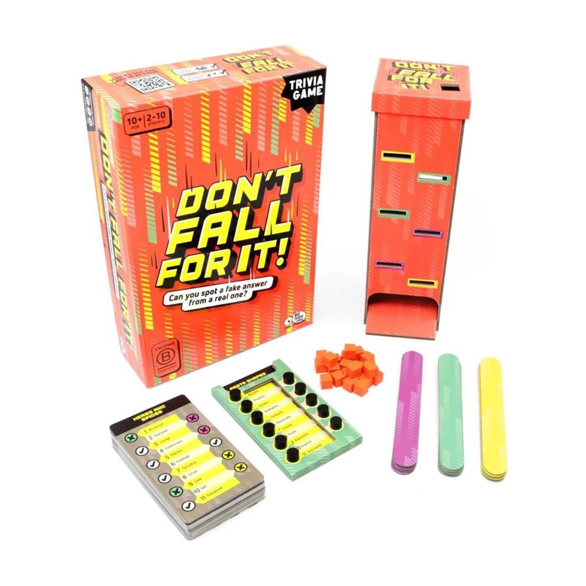 2 Don't Fall For It Trivia Game, 2 of 2