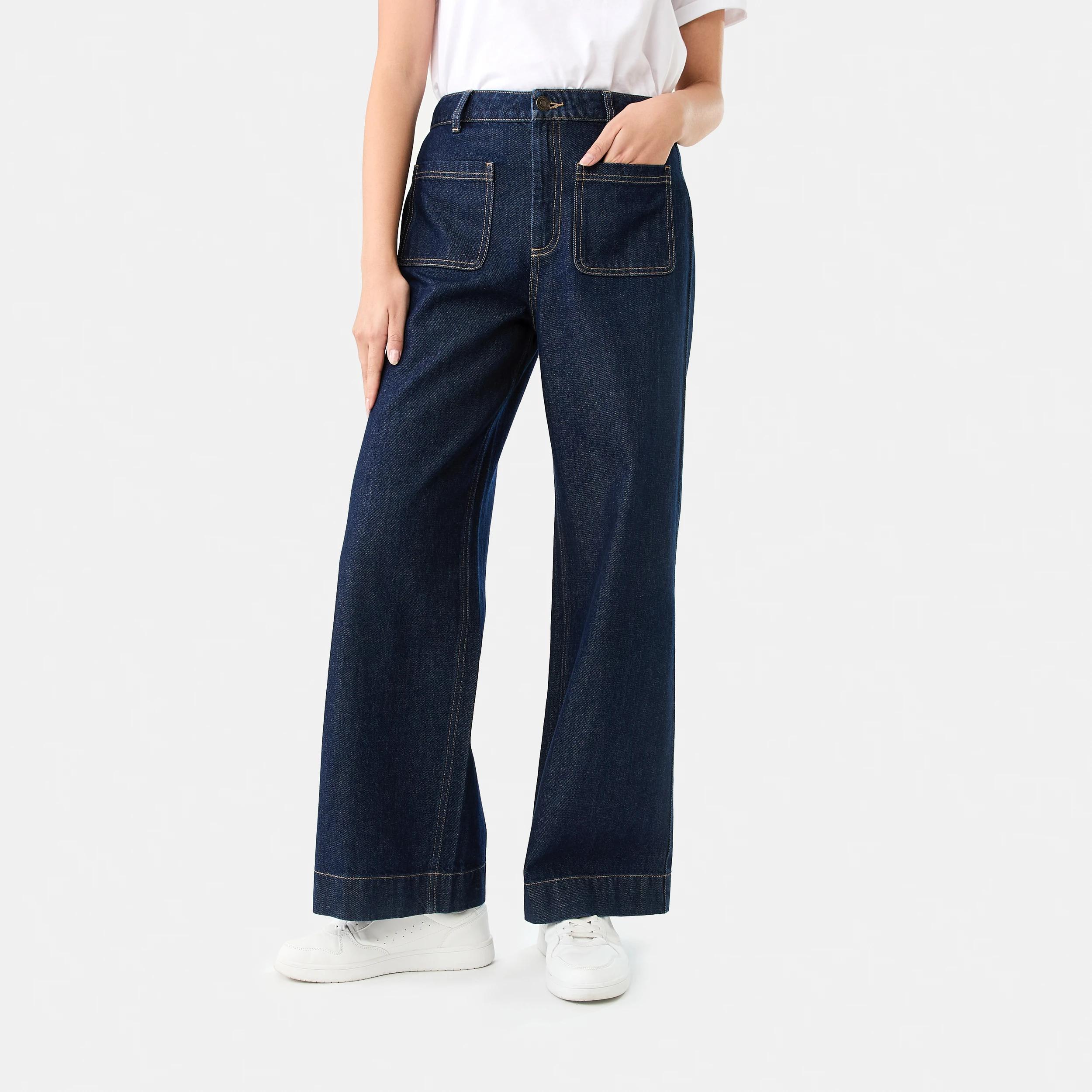 1 Wide Leg Pocket Jeans INDIGO, 1 of 11