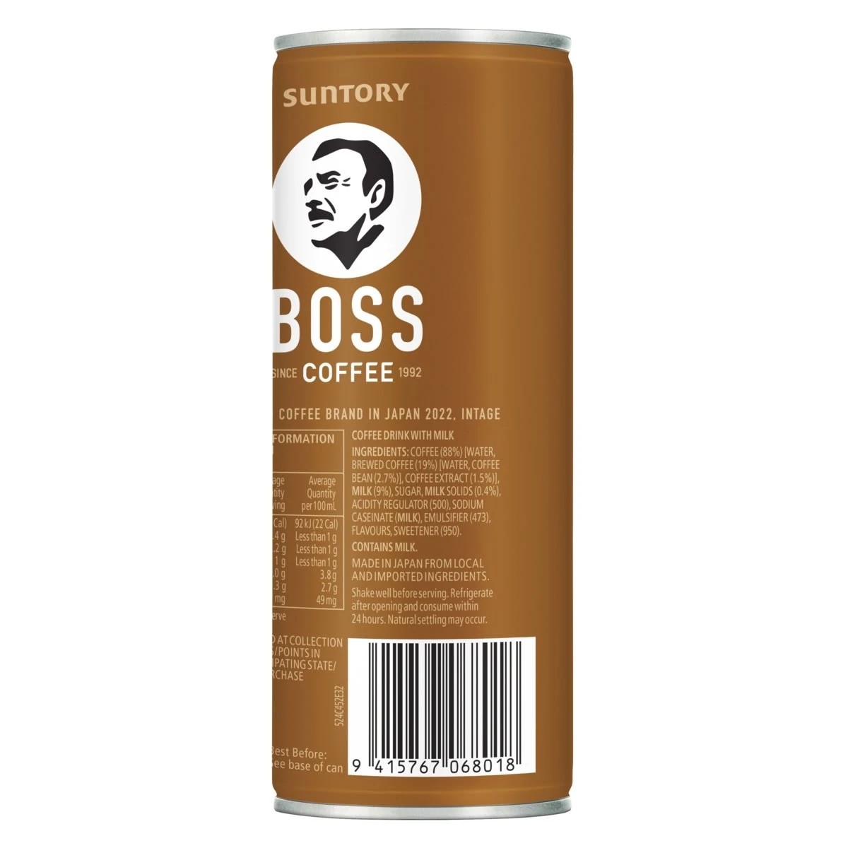 3 Suntory Boss Coffee Iced Latte 237ml, 3 of 5