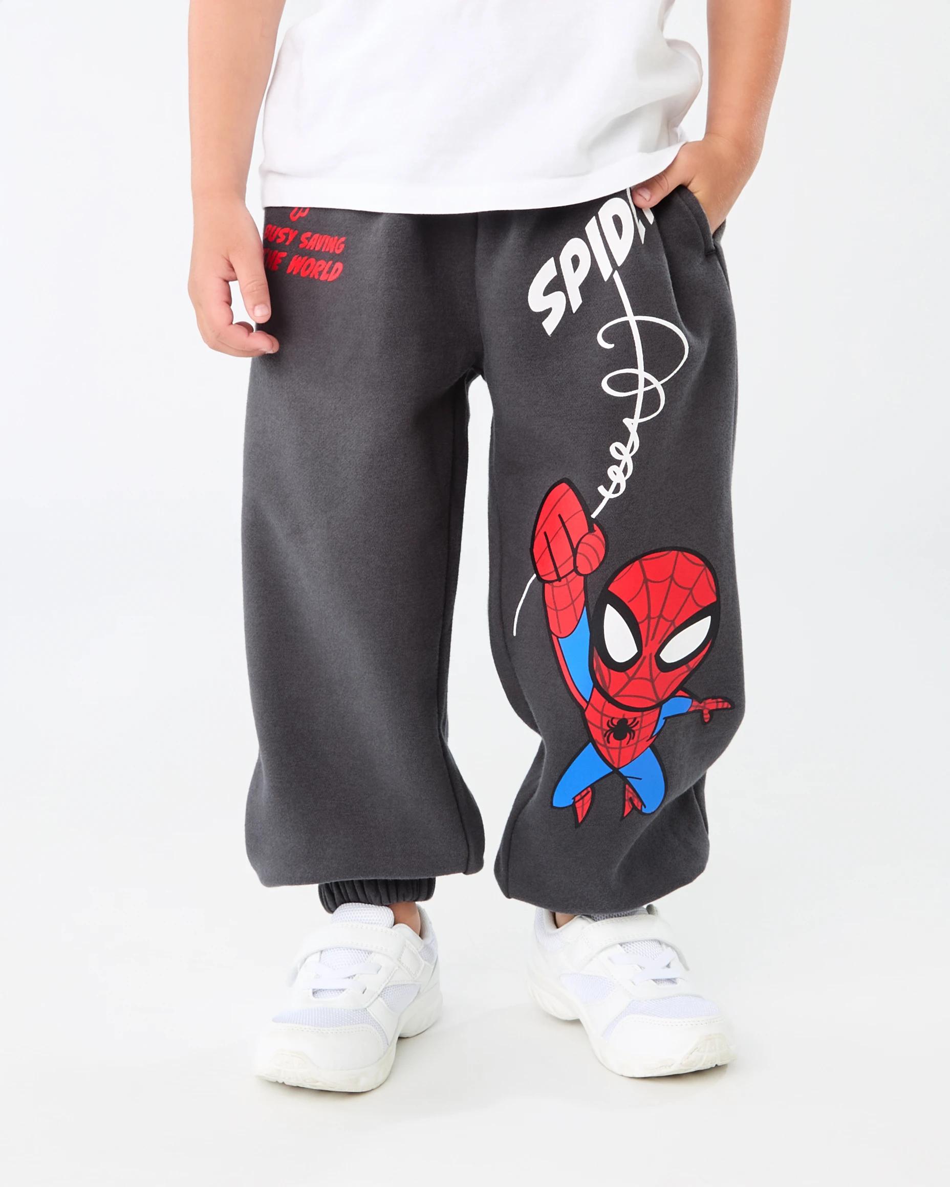 1 Spider-Man License Printed Trackpants Spiderman, 1 of 7