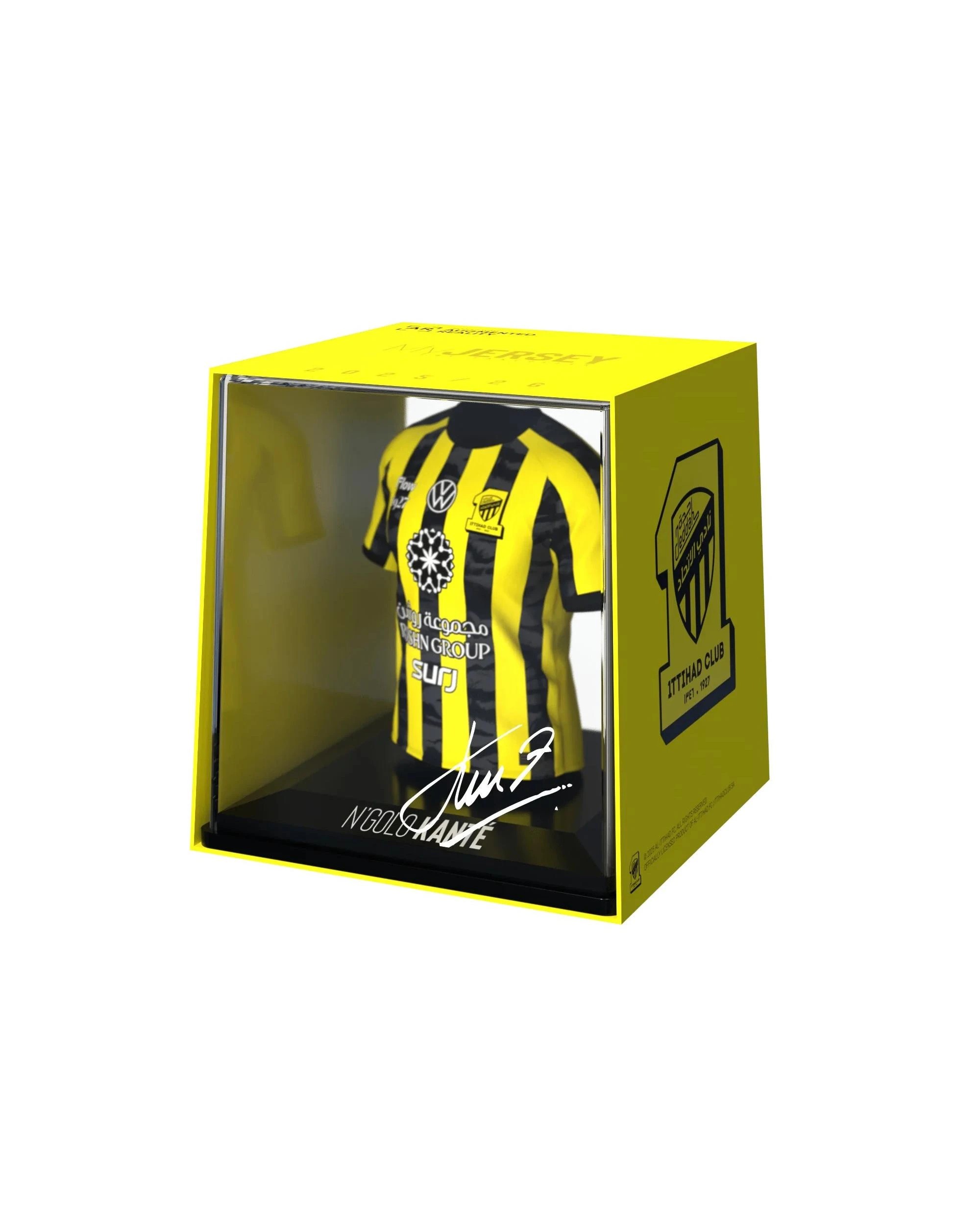 1 FanCollex MyJersey 2025/26 Home Jersey Al-Ittihad FC N'Golo Kante, 1 of 4