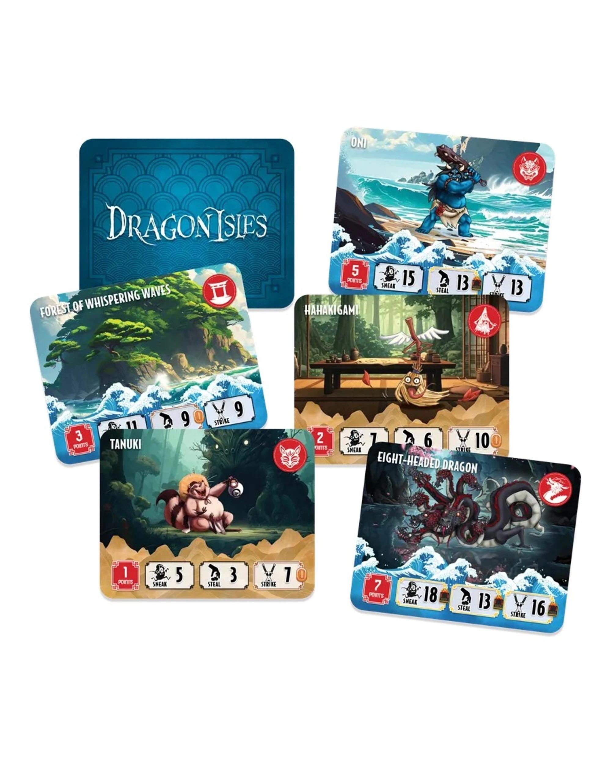 5 Gamewright DragonIsles Card Game, 5 of 5