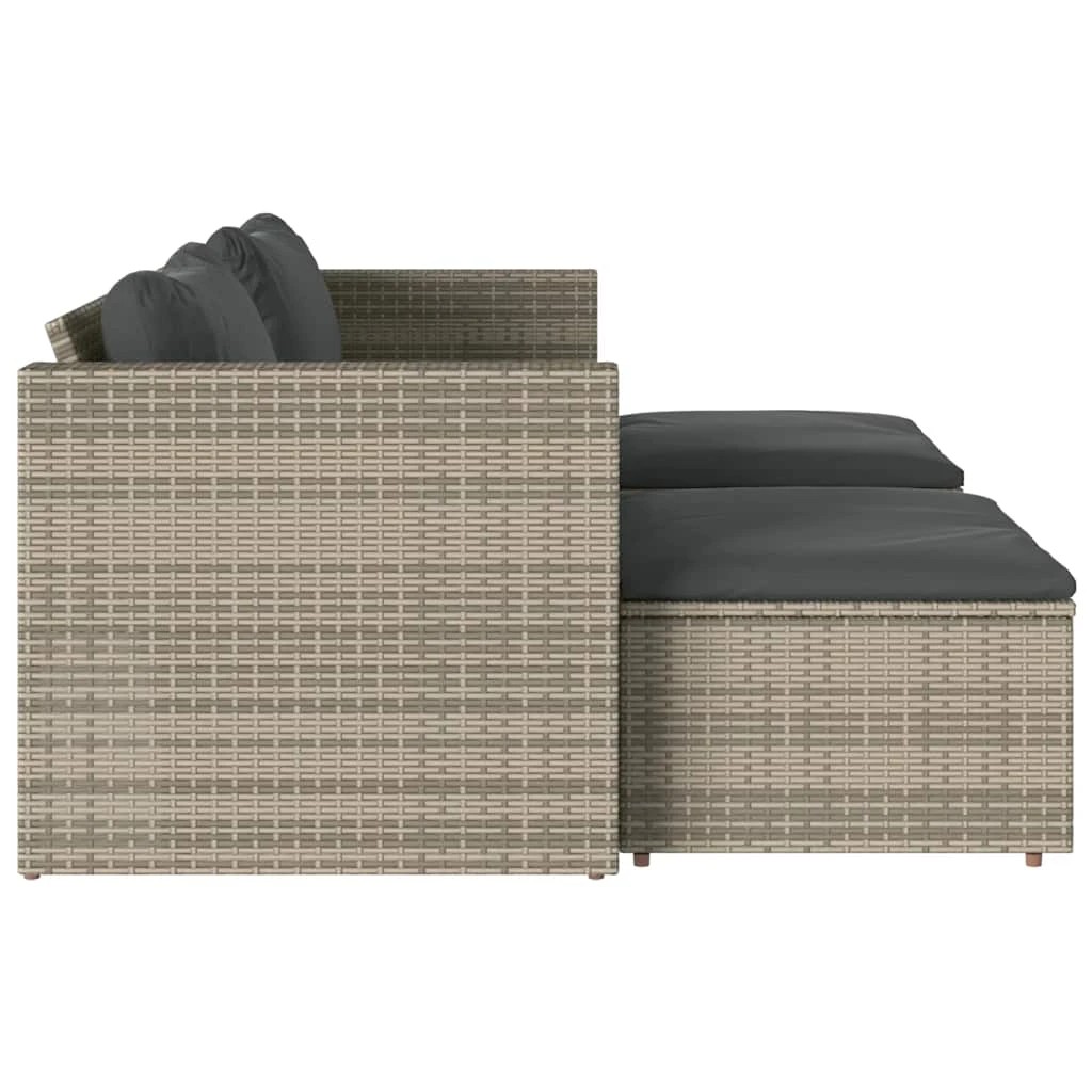 6 vidaXL garden sofa set Modular - Grey, 6 of 9