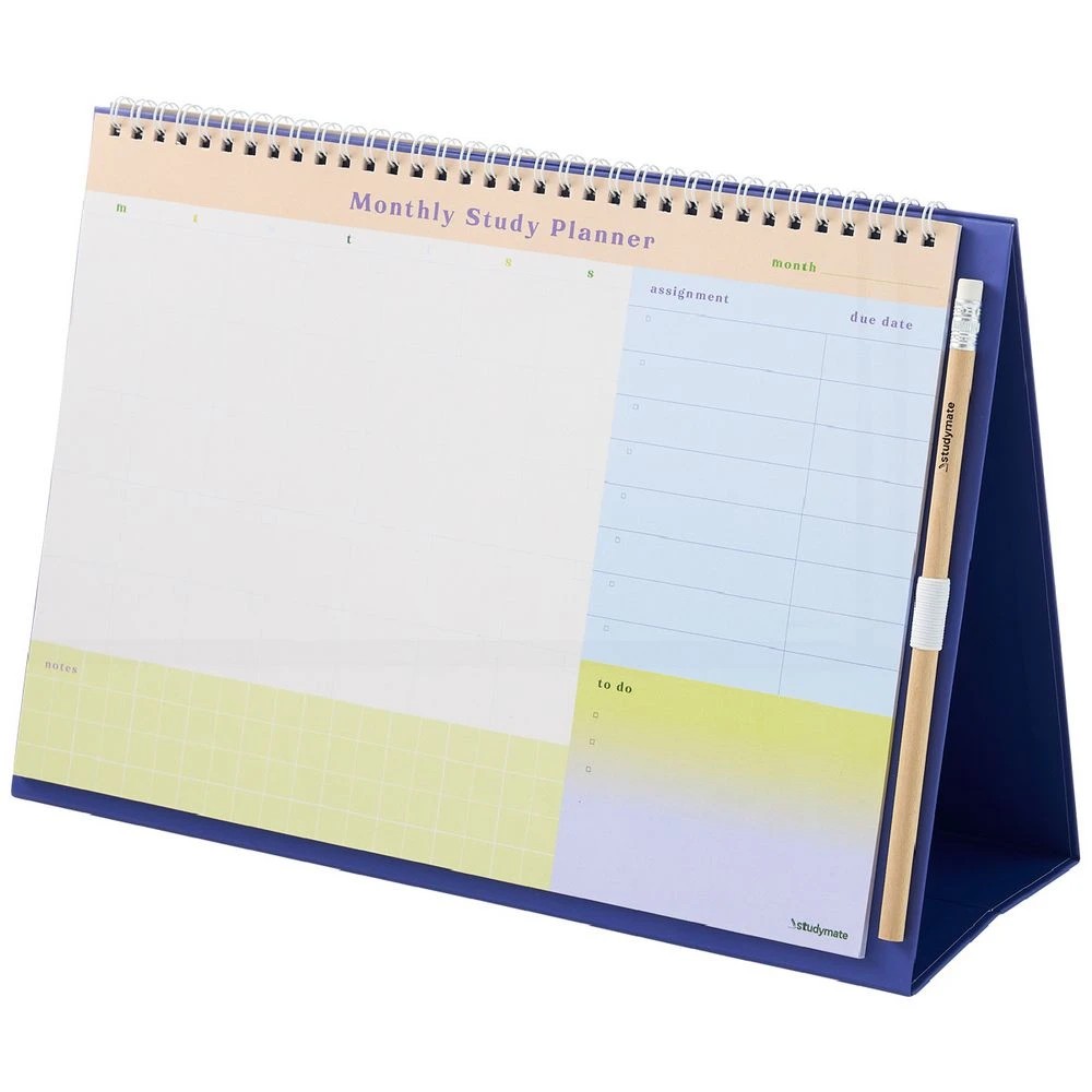 3 Studymate A4 Monthly Spiral Desk Planner, 3 of 3