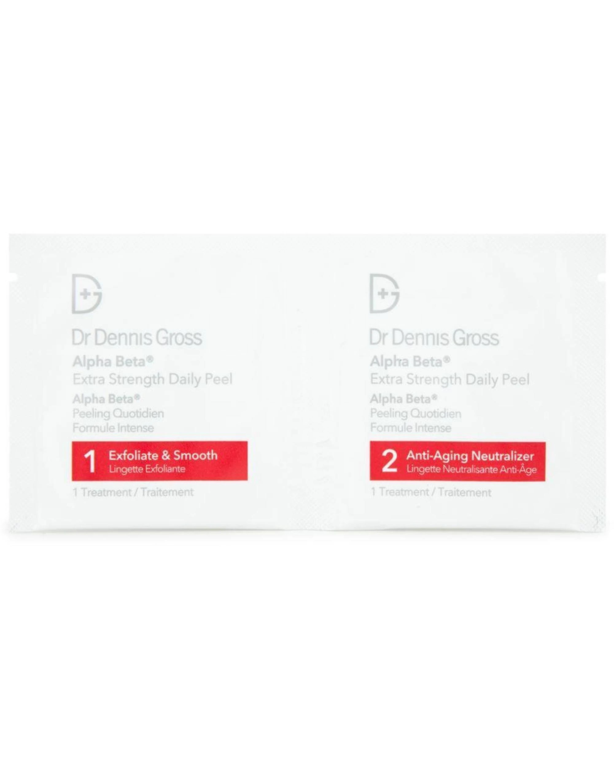 2 Dr Dennis Gross Alpha Beta Peel Extra Strength Daily Peel 60 Packettes, 2 of 2