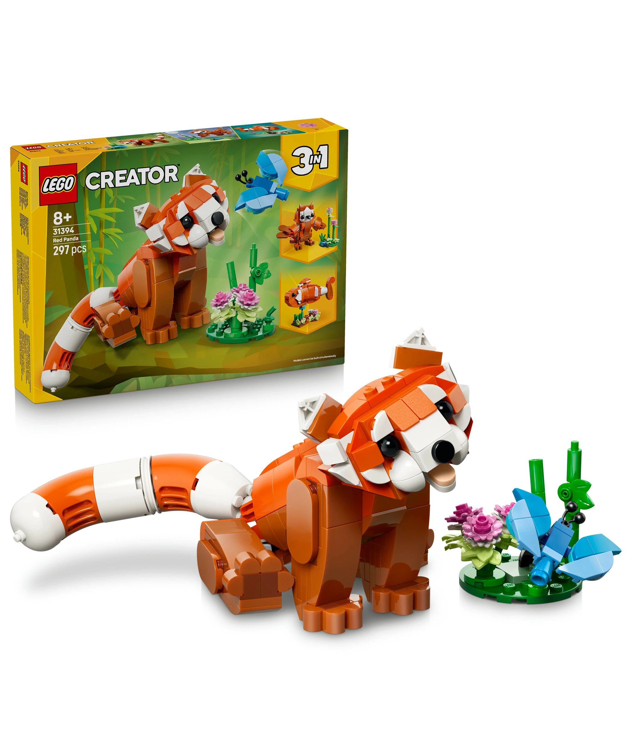1 LEGO® Creator 3 in 1 Cute Animals: Red Panda 31394 - Multi, 1 of 10