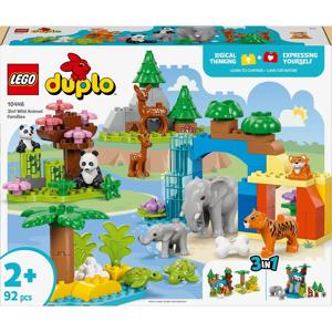 LEGO DUPLO Town 3-in-1 Wild Animal Families 10446