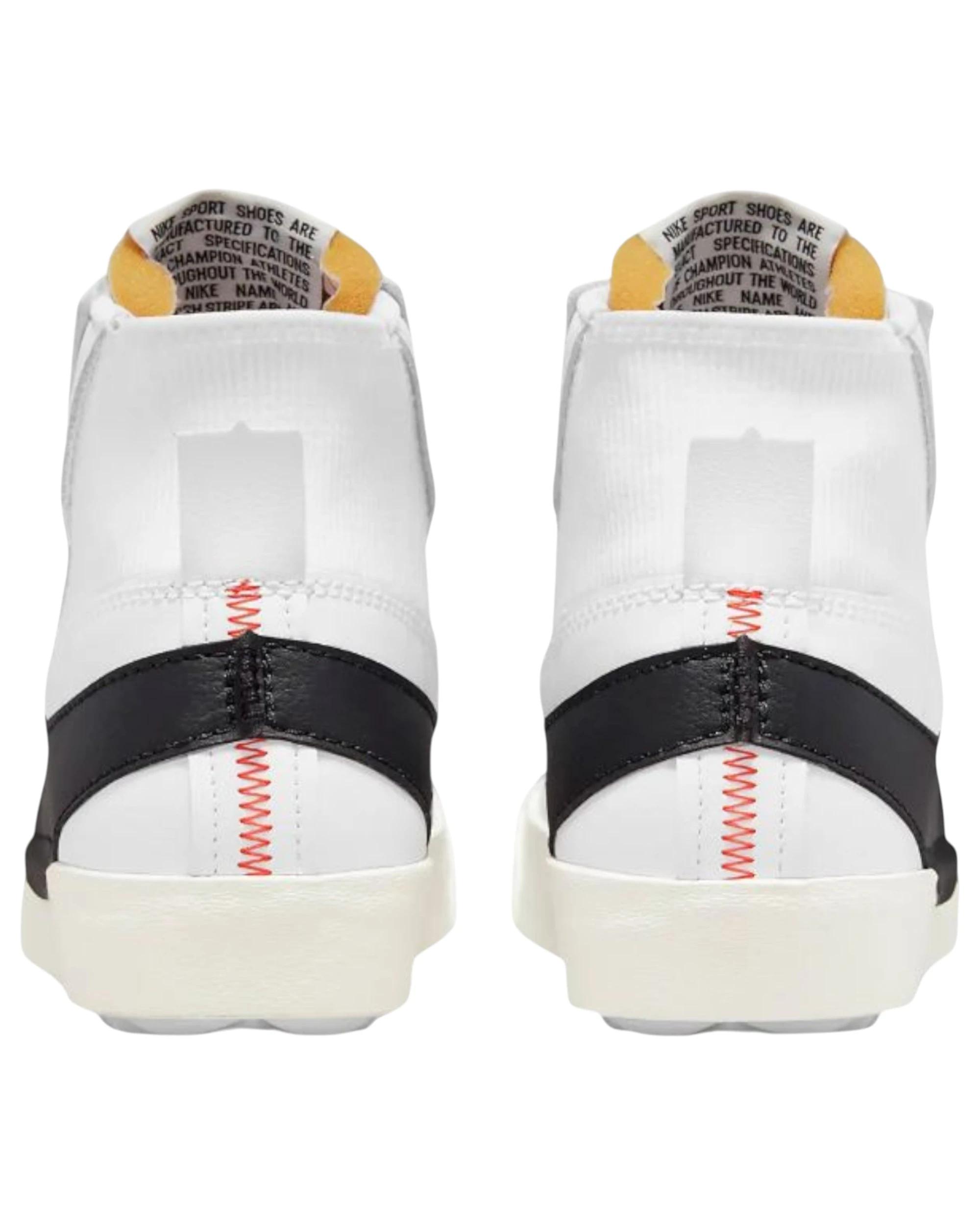 7 Nike Mens Blazer Mid 77 Jumbo White/ Black Athletic Shoes WHITE/BLACK, 7 of 9