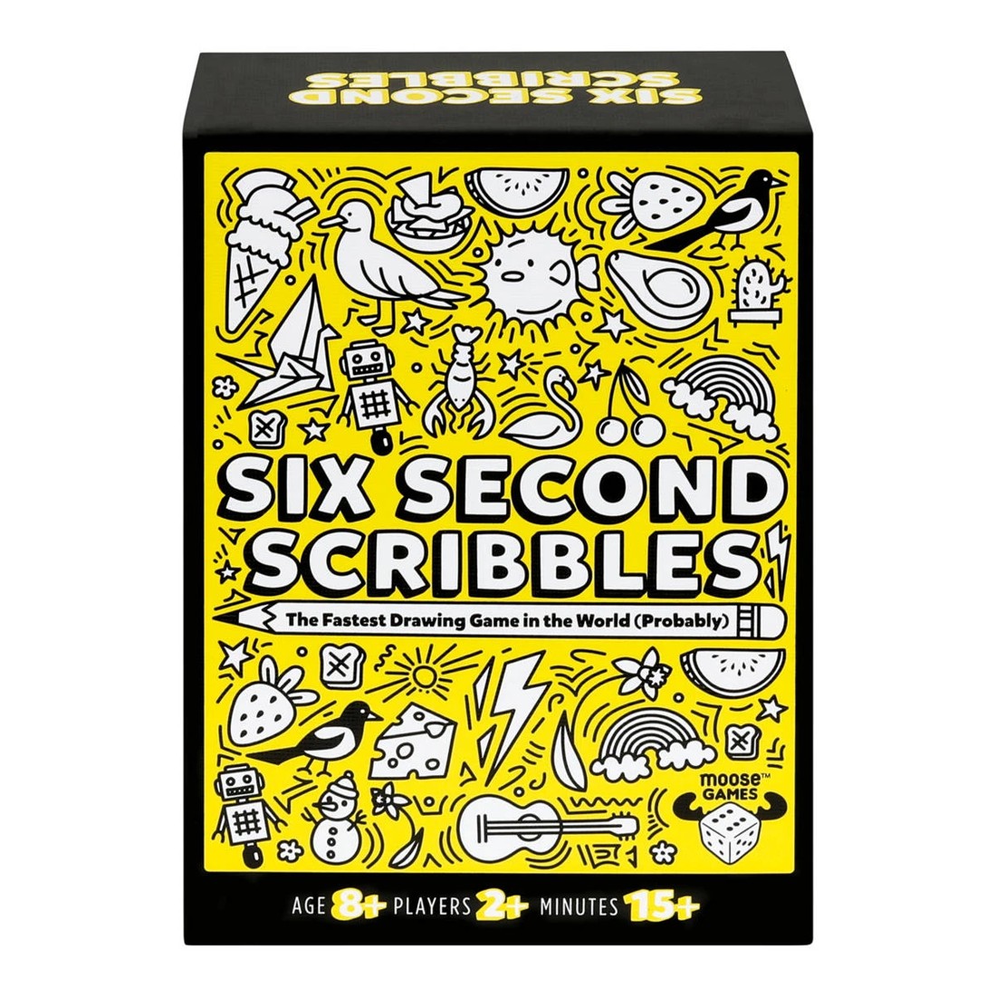 1 Six Second Scribbles - The Fastest Drawing Game in the World (Probably), 1 of 7
