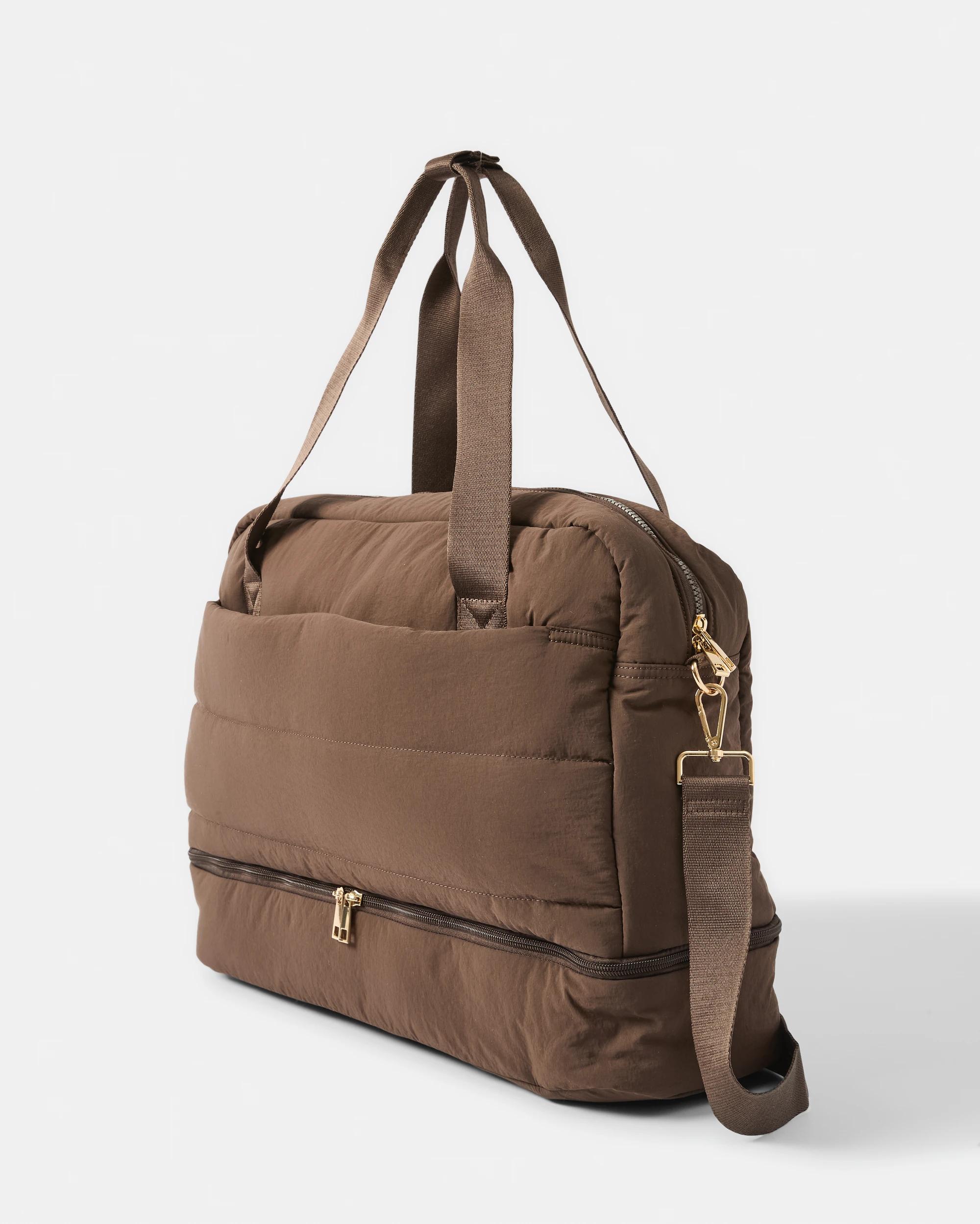 2 Padded Weekender Bag Deep Choc, 2 of 7