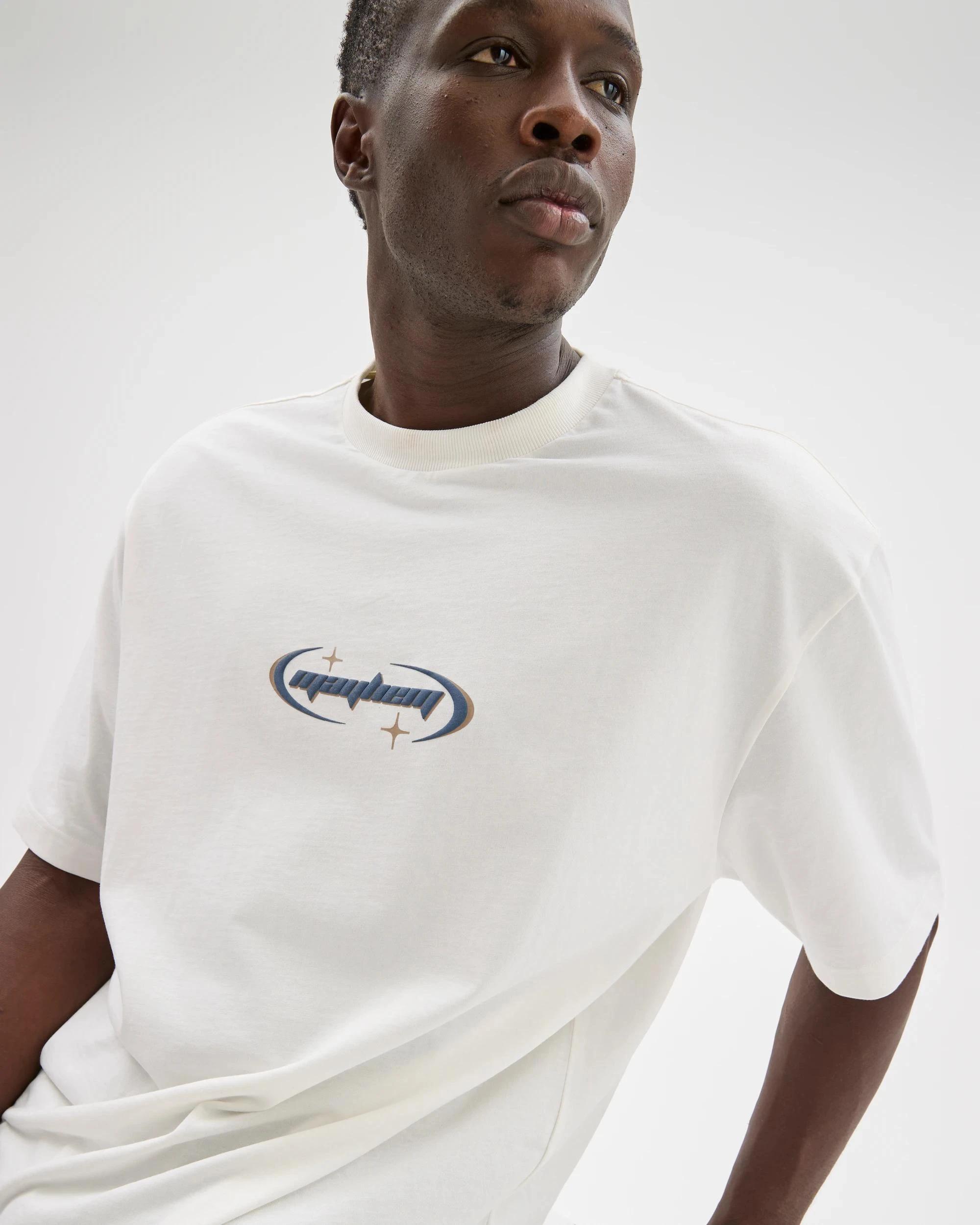 6 Commons Australian Cotton Boxy Fit Graphic T-Shirt MAYHEM, 6 of 6