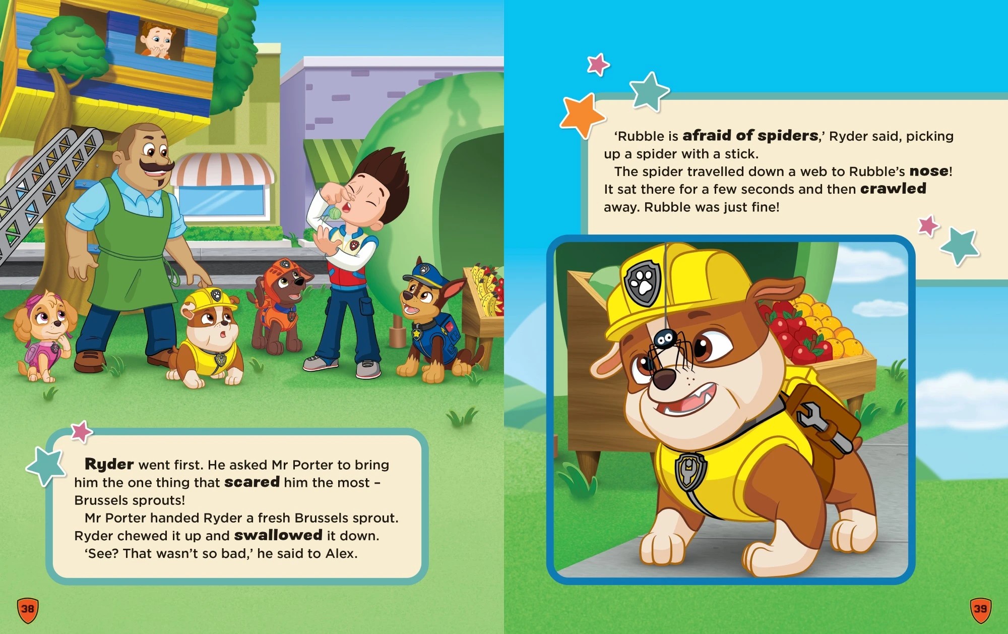 3 Nickelodeon PAW Patrol Be Brave Treasury of Stories - Book, 3 of 3