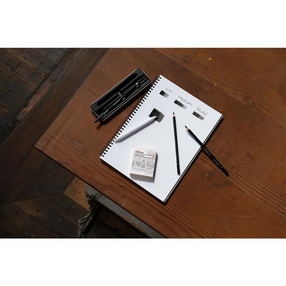 3 Kent Essentials Charcoal Sketching Set 4 Piece, 3 of 4