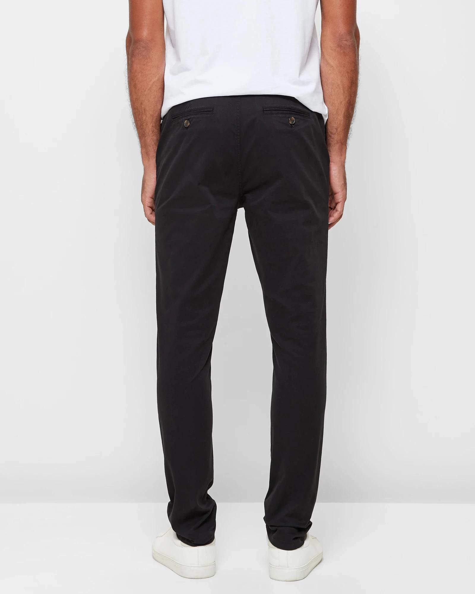 4 Target Slim Chino Pants BLACK, 4 of 5
