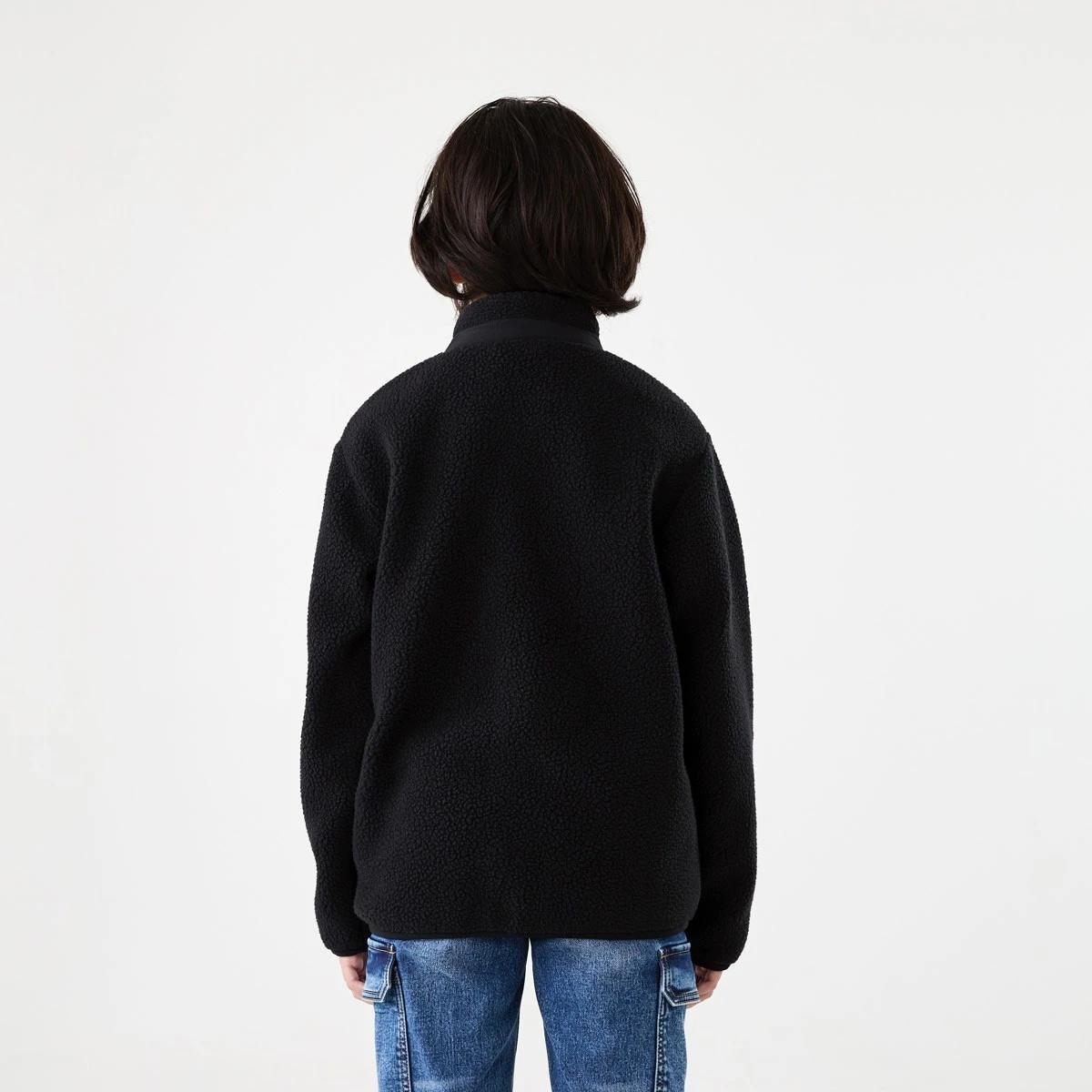 3 Teddy Jacket Black, 3 of 10