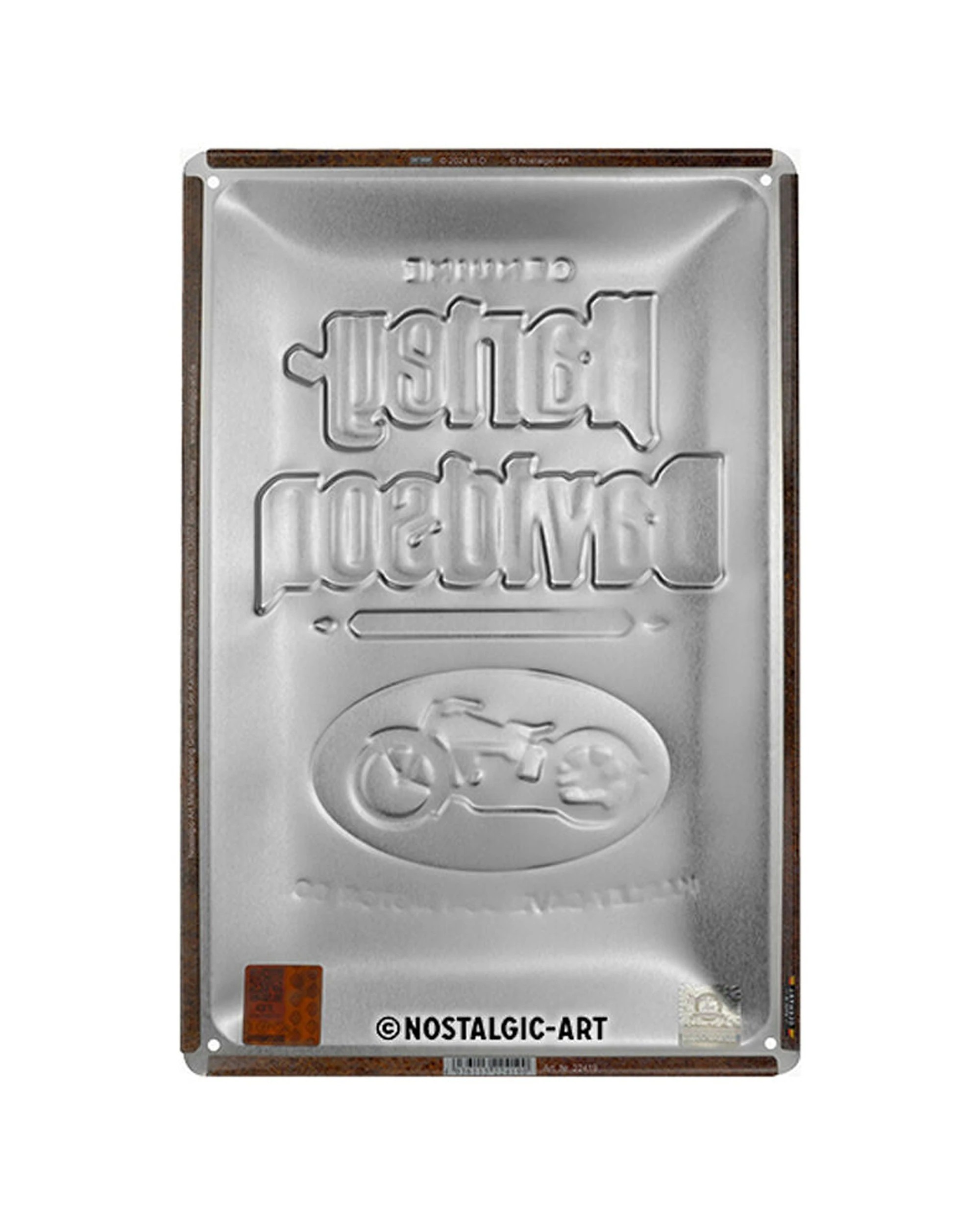 2 Nostalgic-Art Medium 20x30cm Metal Wall Art Sign Plaque - Harley Davidson, 2 of 2