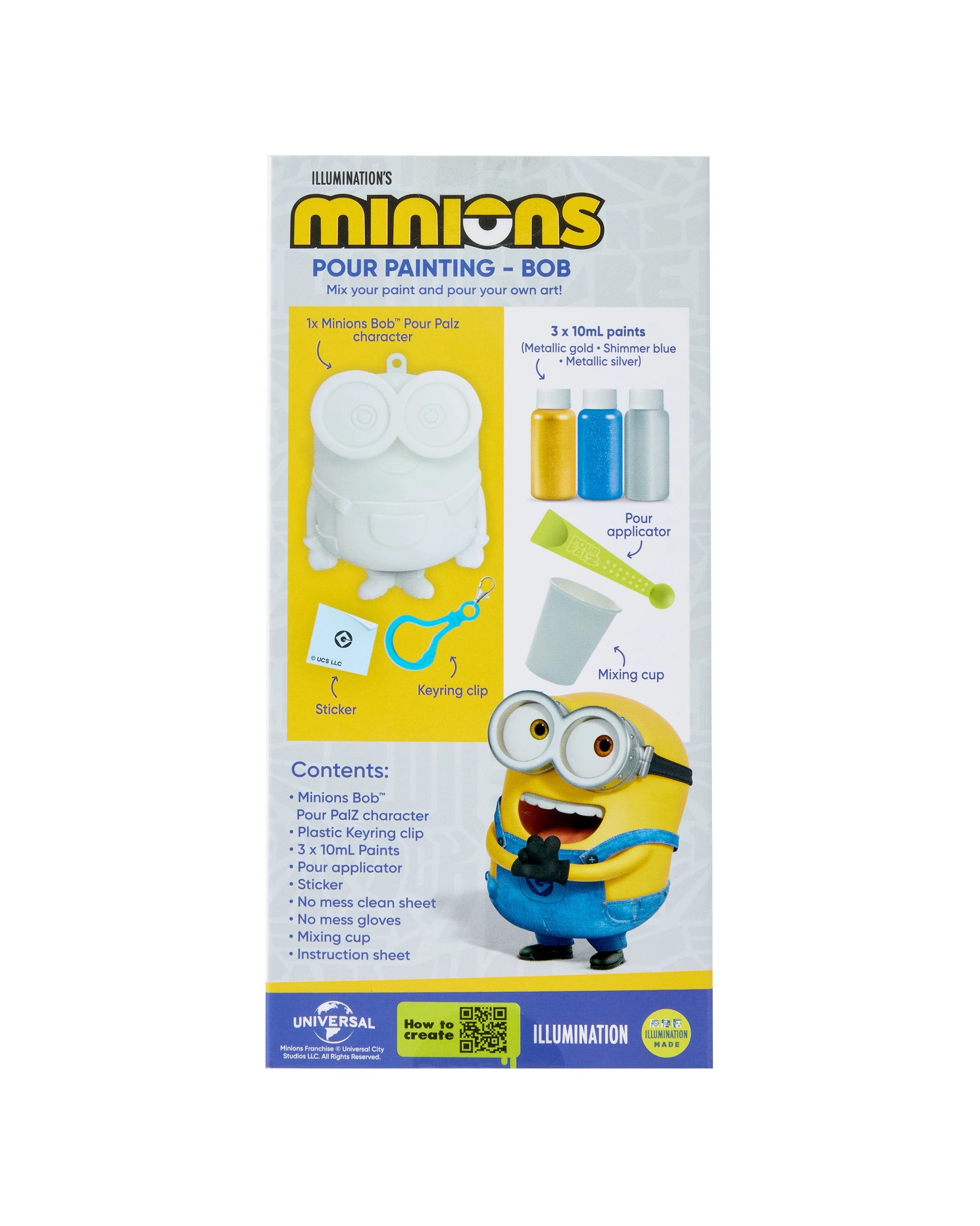 9 Pour Palz Illumination’s Minions Mini Bob Keyring, 9 of 9