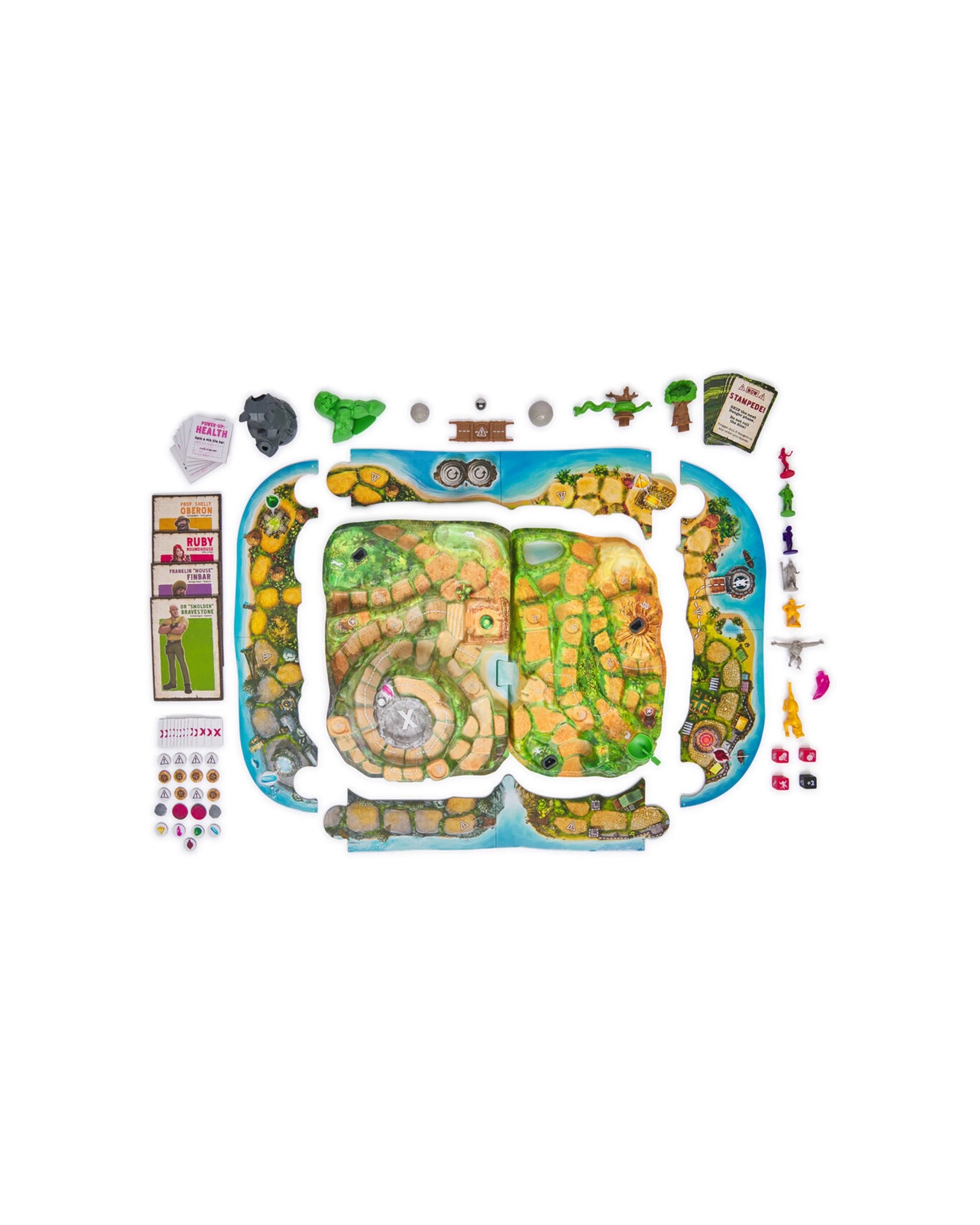 2 Spin Master Jumanji Stampede 3D Adventure Board Game 2 to 4 Players - Multi, 2 of 5