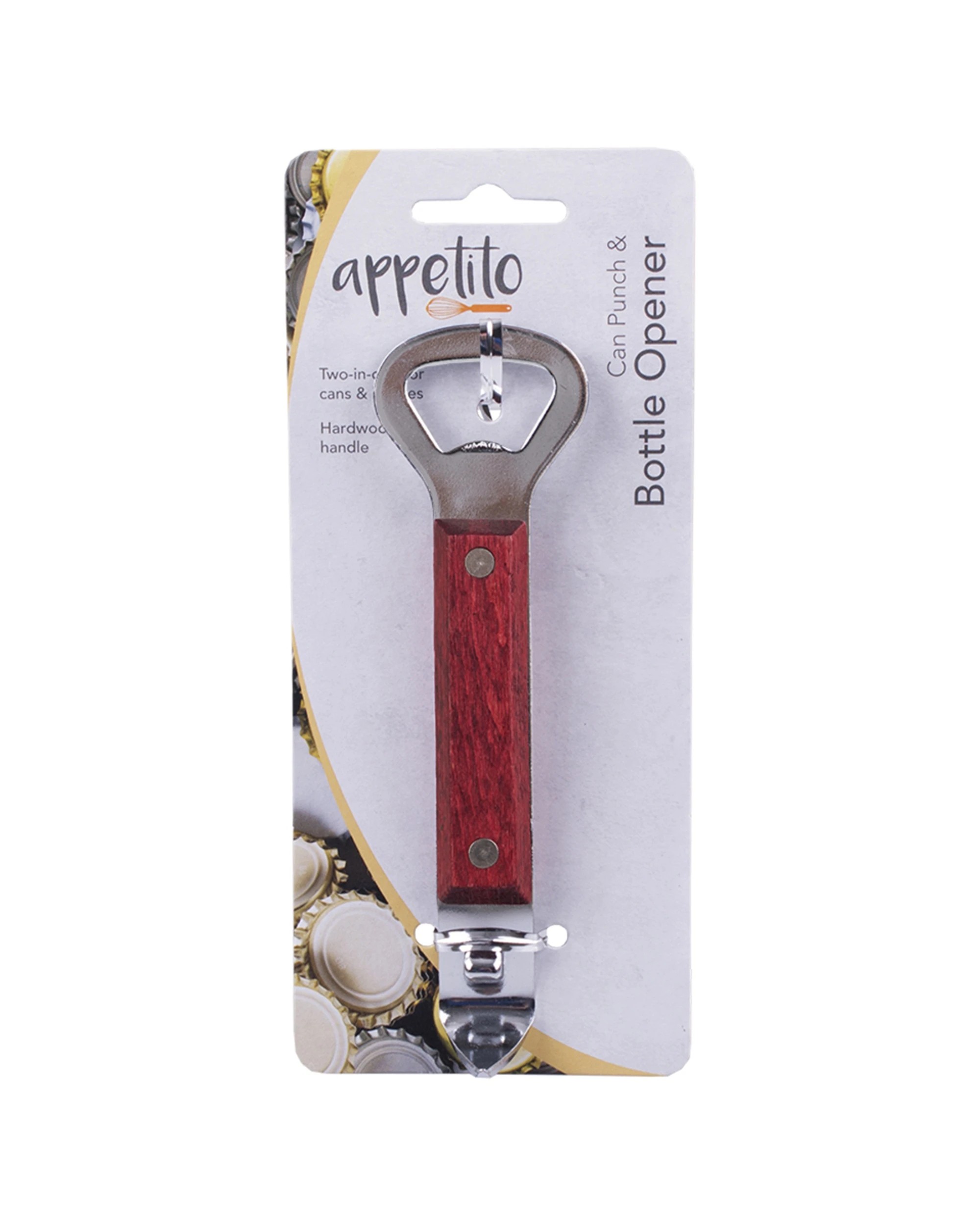 1 Appetito Can Punch Bottle Opener - Dual-Function Multi-Color - Multi, 1 of 3