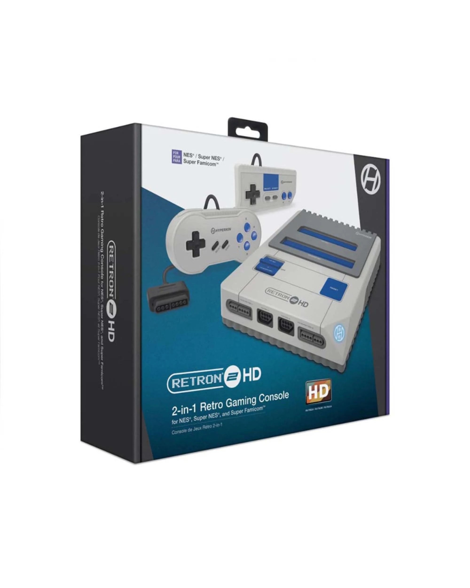 1 RetroN 2 AV Gaming Console Gray, 1 of 7