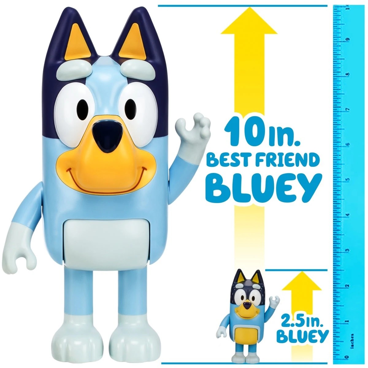 7 10in Best Friend Bluey Toy, 7 of 10