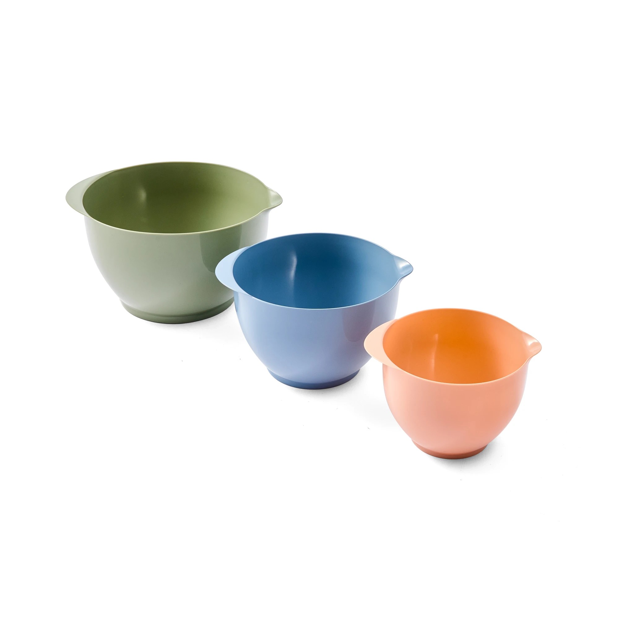 4 Set of 3 Plastic Mixing Bowls, 4 of 10