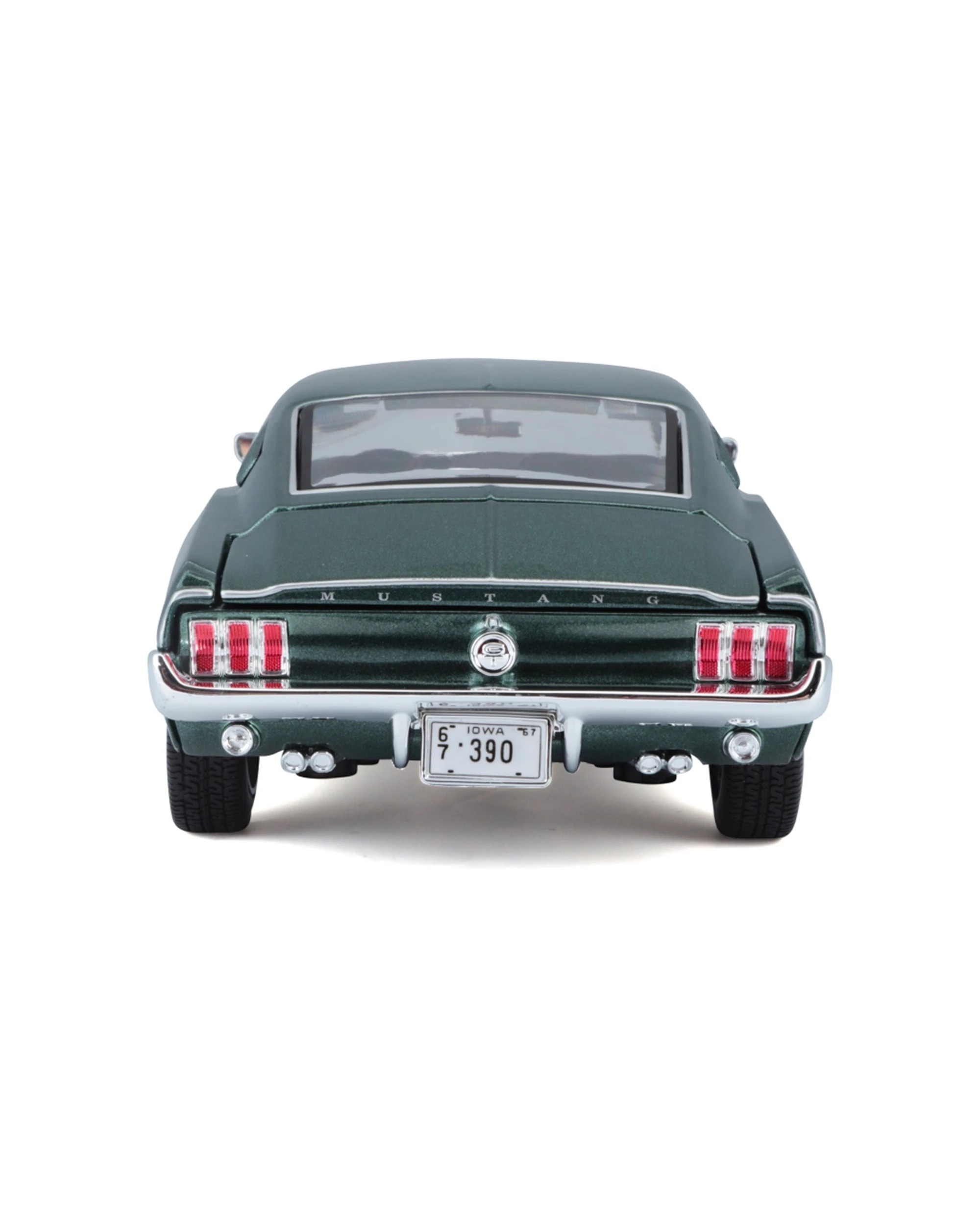 Maisto 1967 Ford Mustang Fastback Model Car Toy Collectible - Green - Kmart