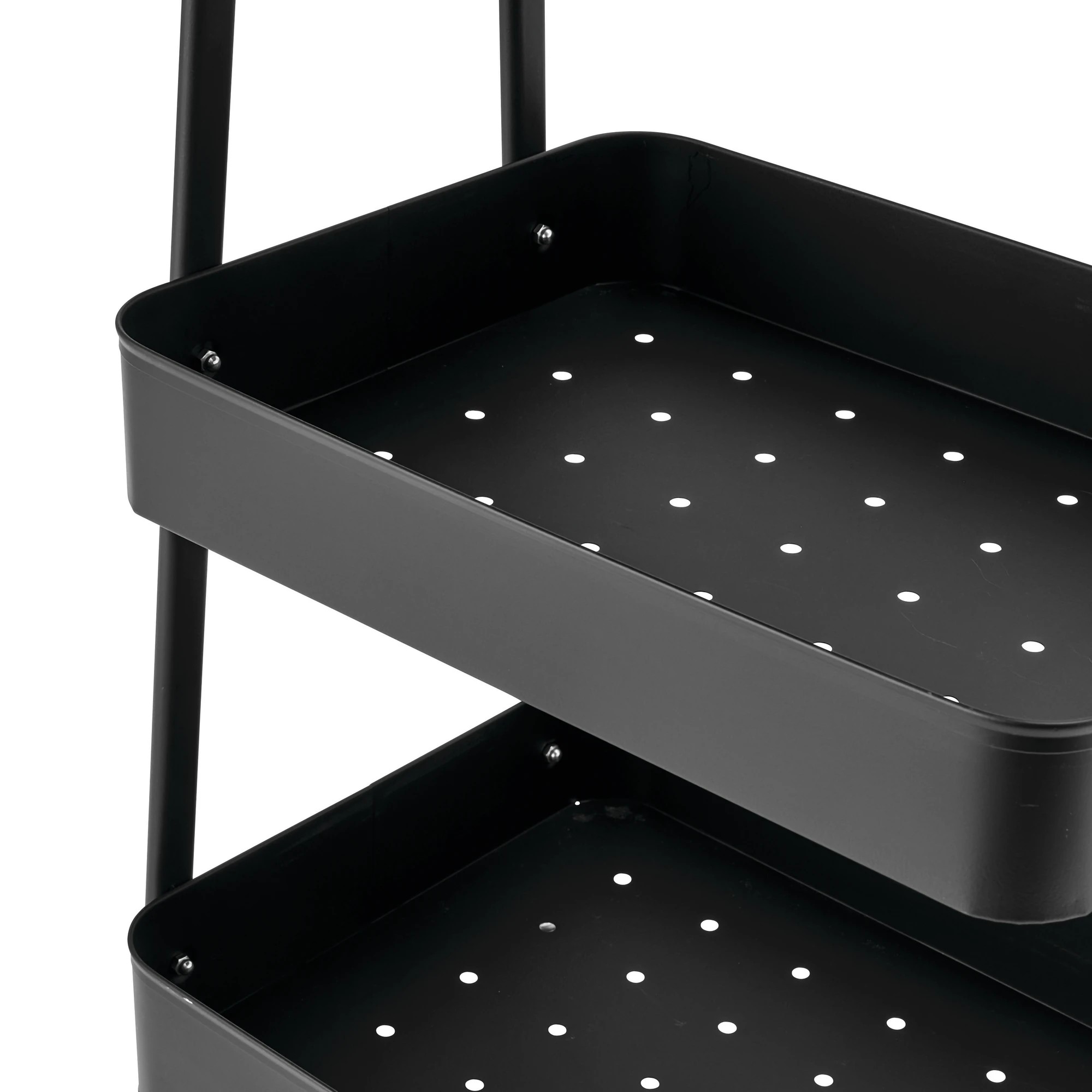 7 Black 3 Tier Trolley, 7 of 8