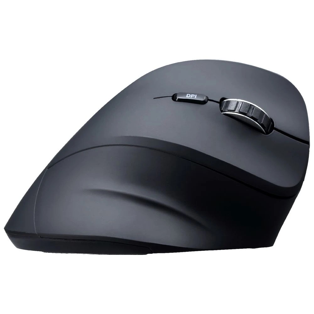 3 J.Burrows Ergonomic Vertical Mouse Black, 3 of 7