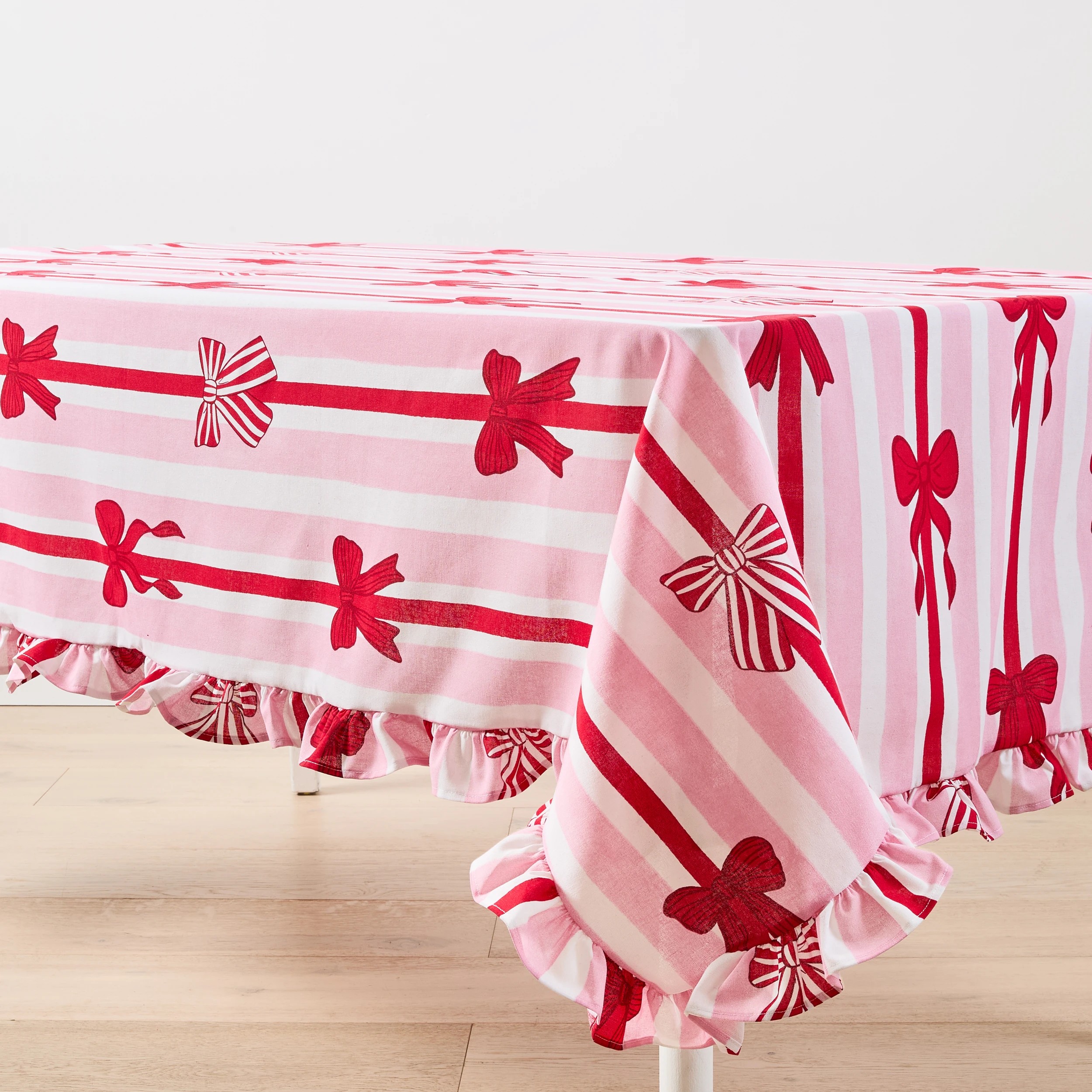 2 Extra Large Bow Stripe Tablecloth, 2 of 6