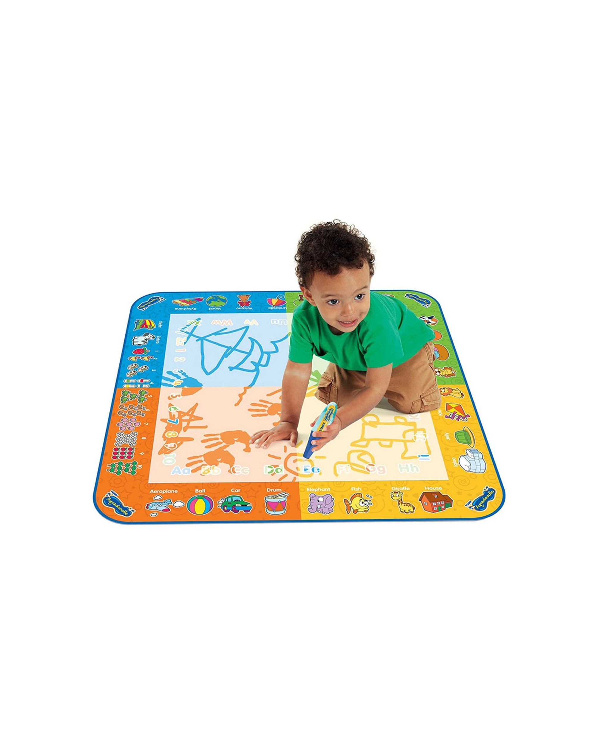 1 Tomy Aquadoodle Water Colour Drawing Playmat Educational Toy For Kids 18 Months Plus - Multi, 1 of 5