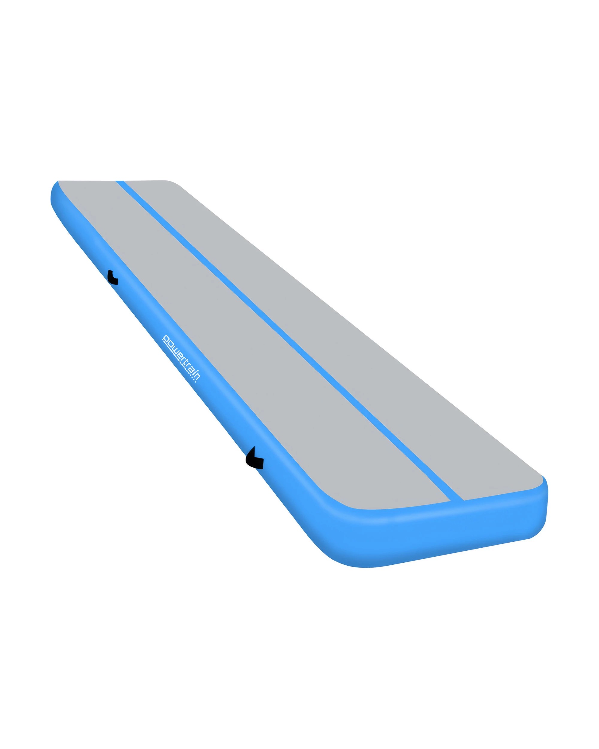 1 Powertrain 7M 20cm Air Track Gymnastics Tumbling Airtrack Exercise Yoga Mat Balance Beam Inflatable - Blue, 1 of 5