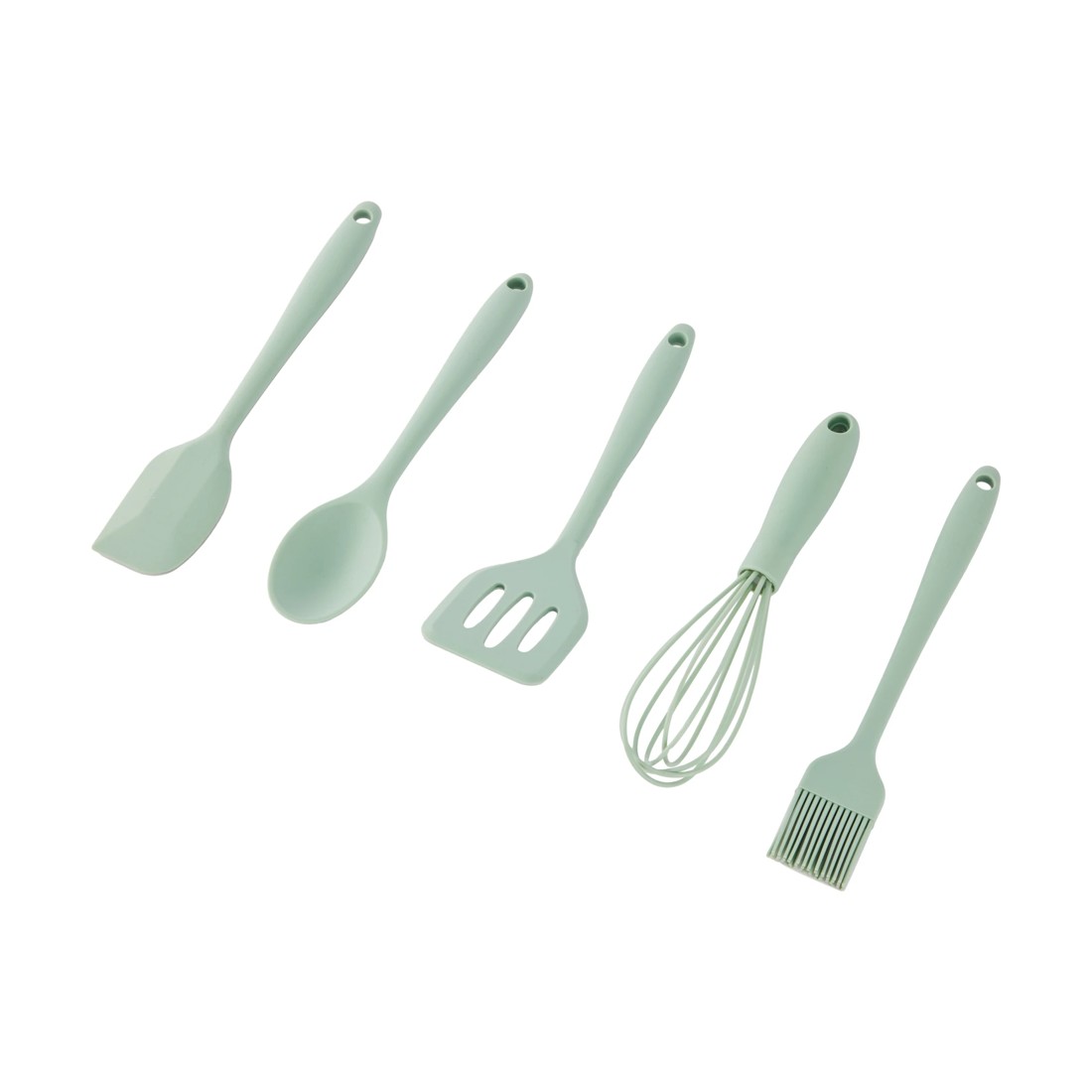 2 Set of 5 Mini Silicone Utensils, 2 of 8