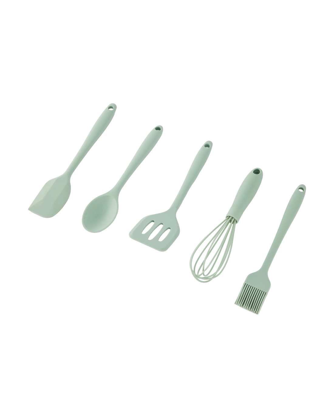 2 Set of 5 Mini Silicone Utensils, 2 of 8