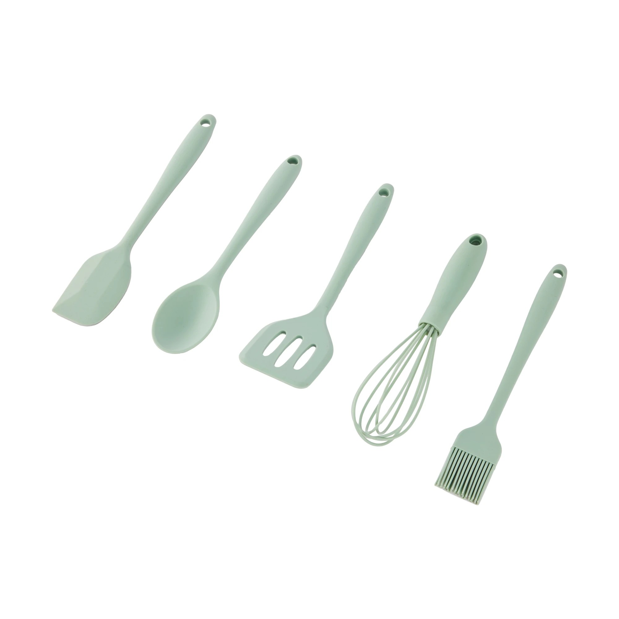 2 Set of 5 Mini Silicone Utensils, 2 of 8