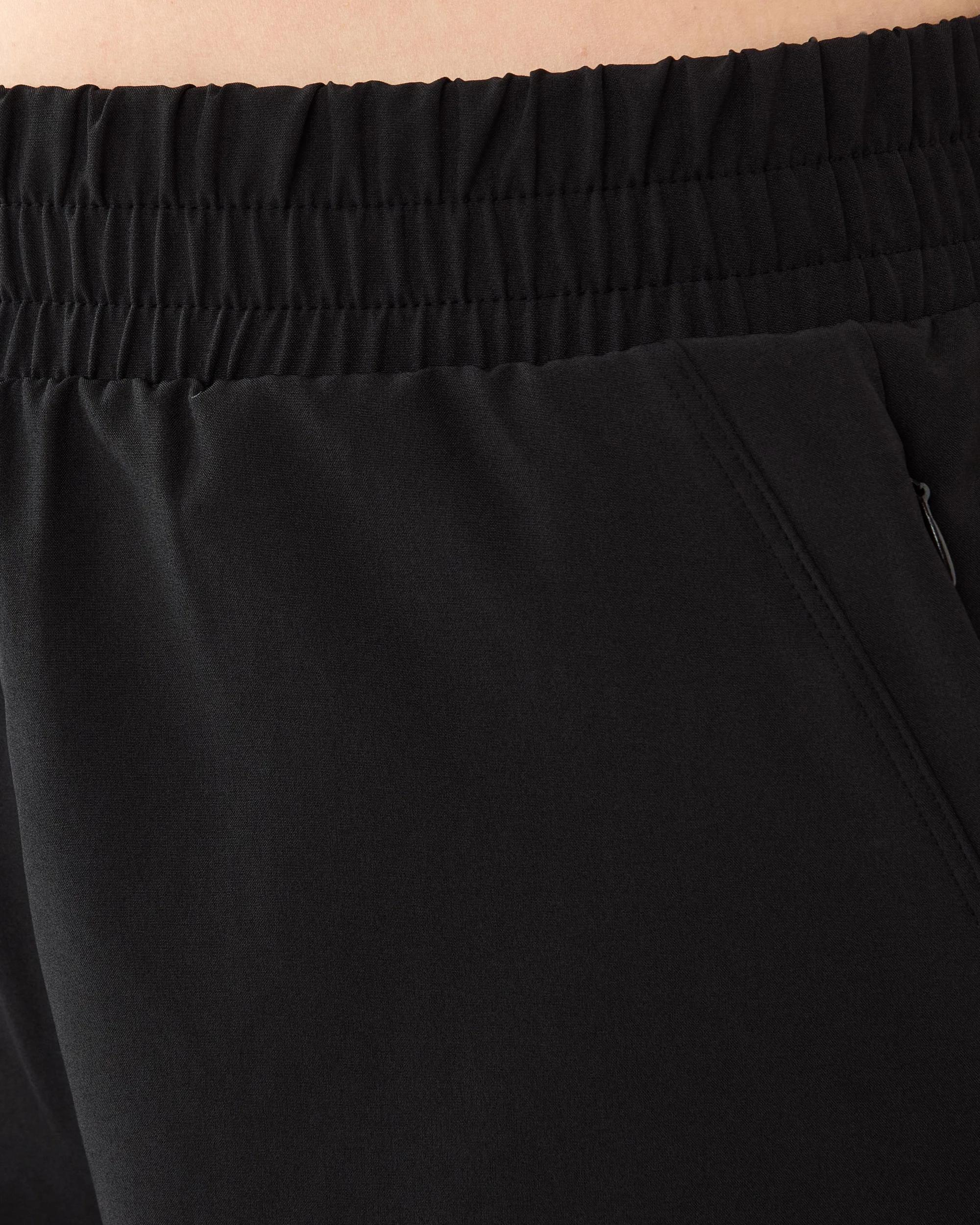 6 Active Womens 3in. Running Shorts Black, 6 of 7