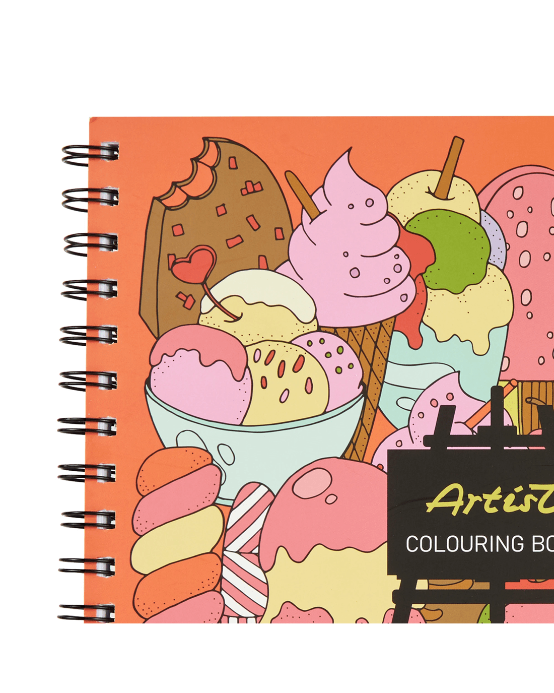 4 Artist Colouring Book - Food, 4 of 5