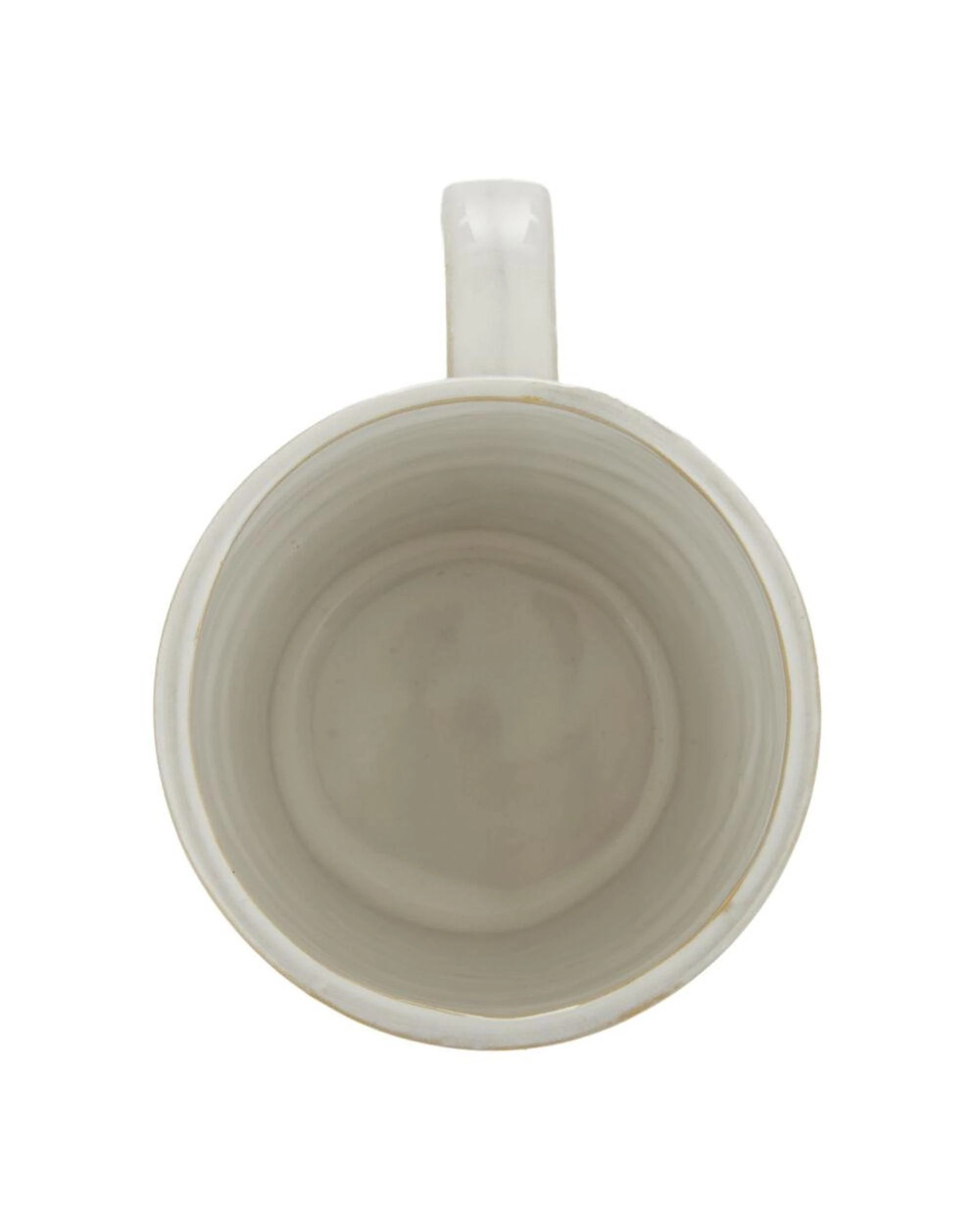 2 Amalfi Somerset 4 Piece Coffee Mug Set 350ml Milky White Glaze Stoneware - White, 2 of 2