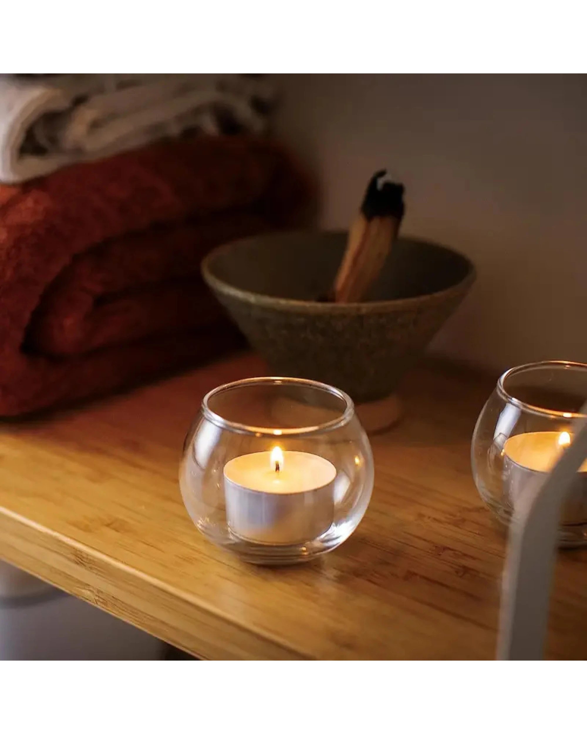 3 BR Home Tealight Candles - 600-Pack with 4-Hour Burn Time and Smokeless Crystal Wax, 3 of 5