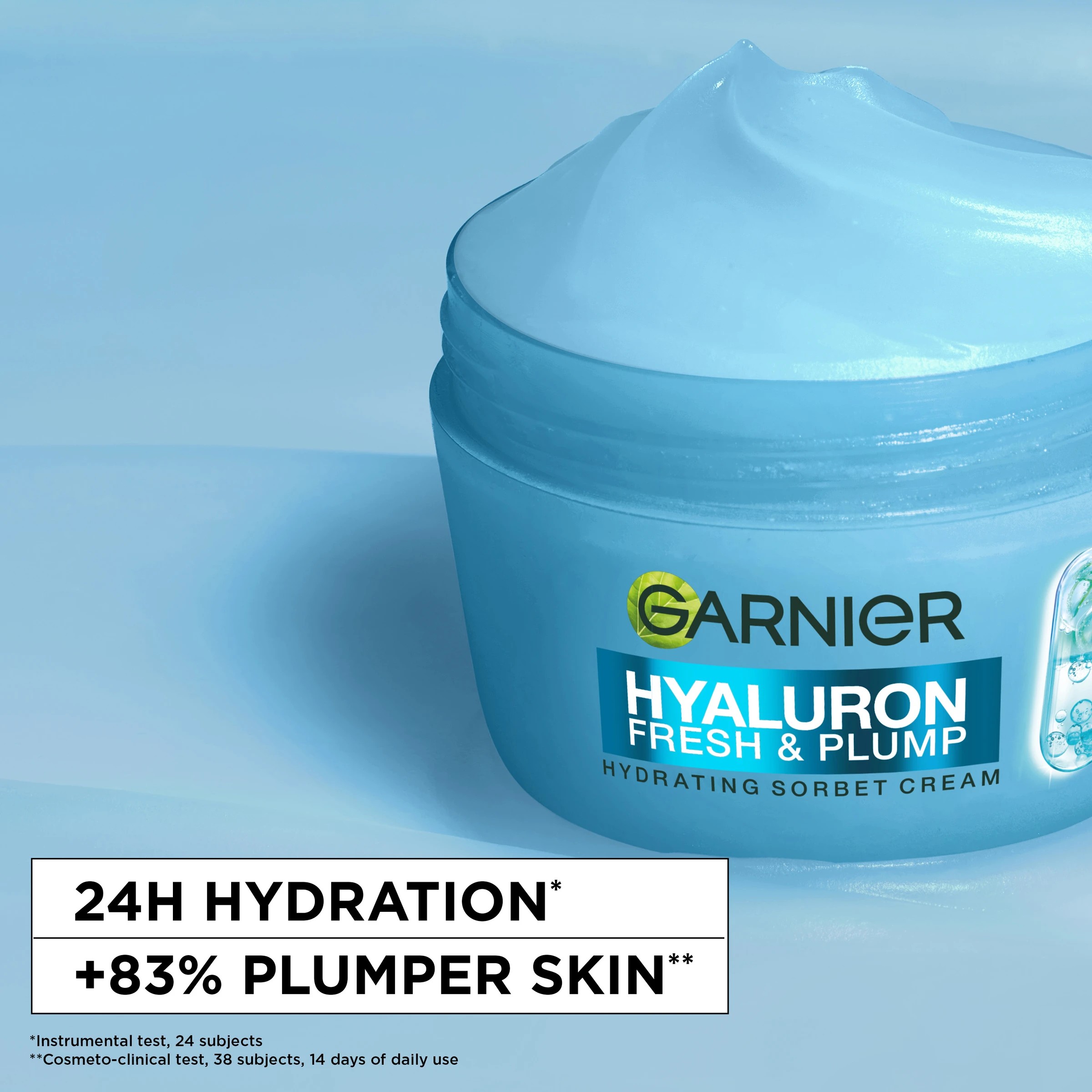 8 Garnier Hyaluron Fresh & Plump Hydrating Sorbet Cream, 8 of 8