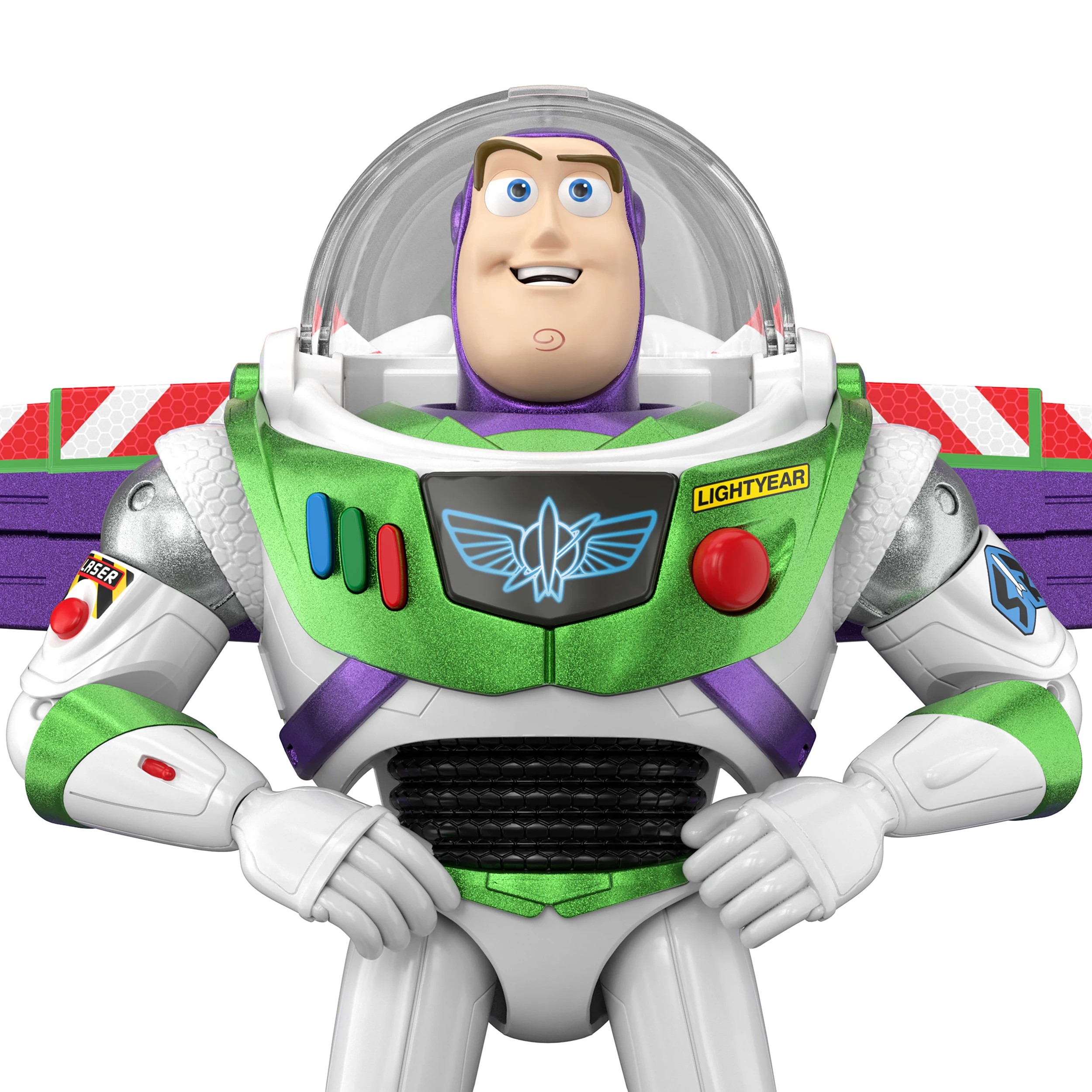 5 30cm Disney and Pixar Toy Story Scale Flight Mode Hi-Tech Edition Buzz Lightyear, 5 of 7