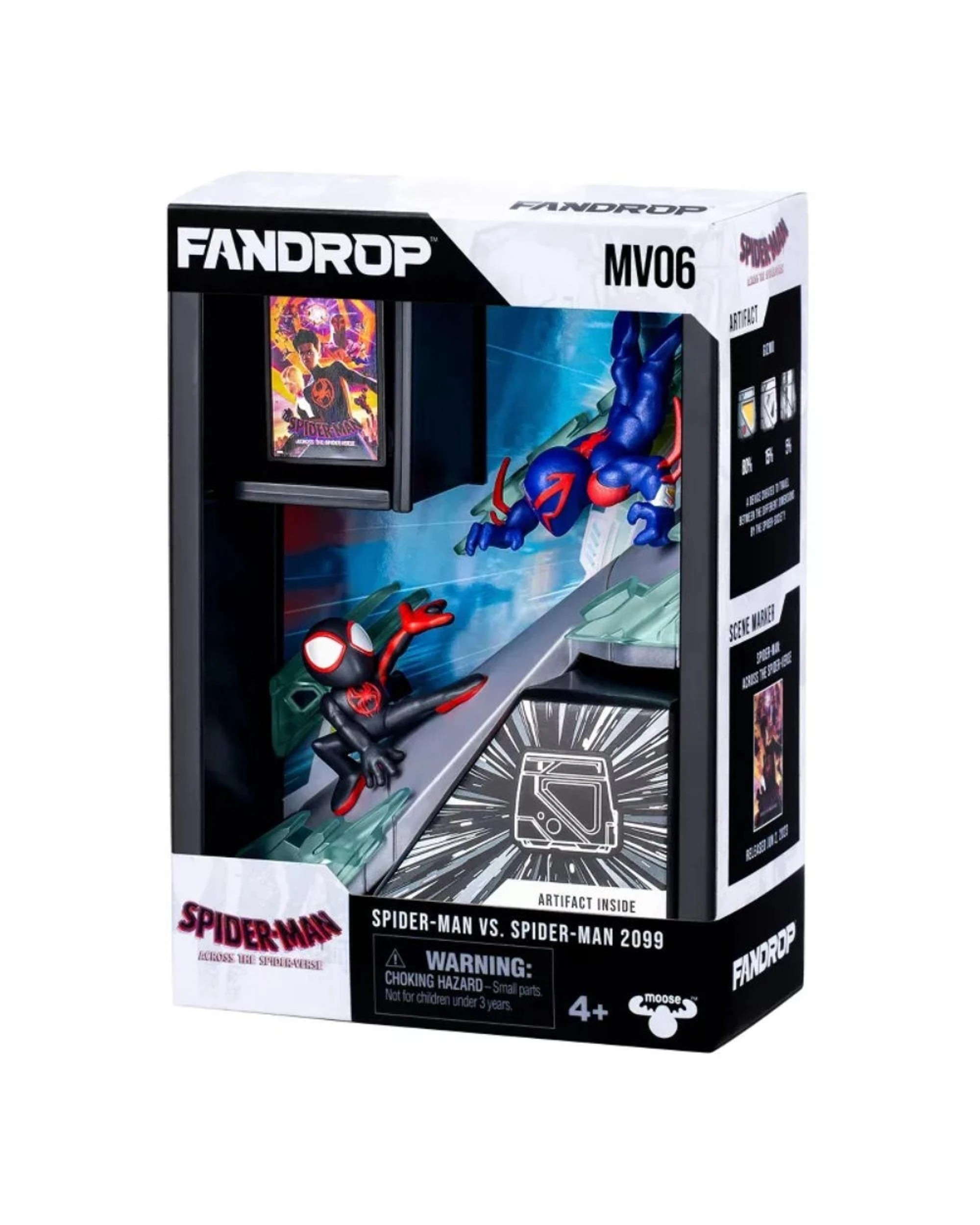 9 Fandrop Marvel MV06 Spider-Man vs Spider-Man 2099 2 Figure Diorama, 9 of 9