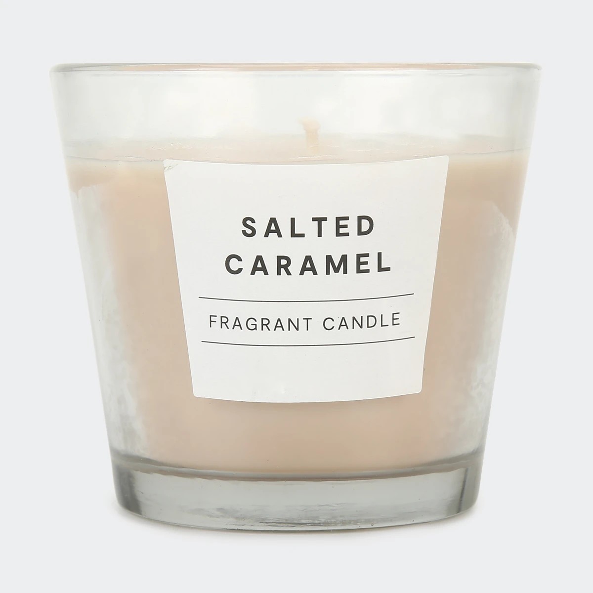 1 Salted Caramel Fragrant Candle in Glass, 1 of 4