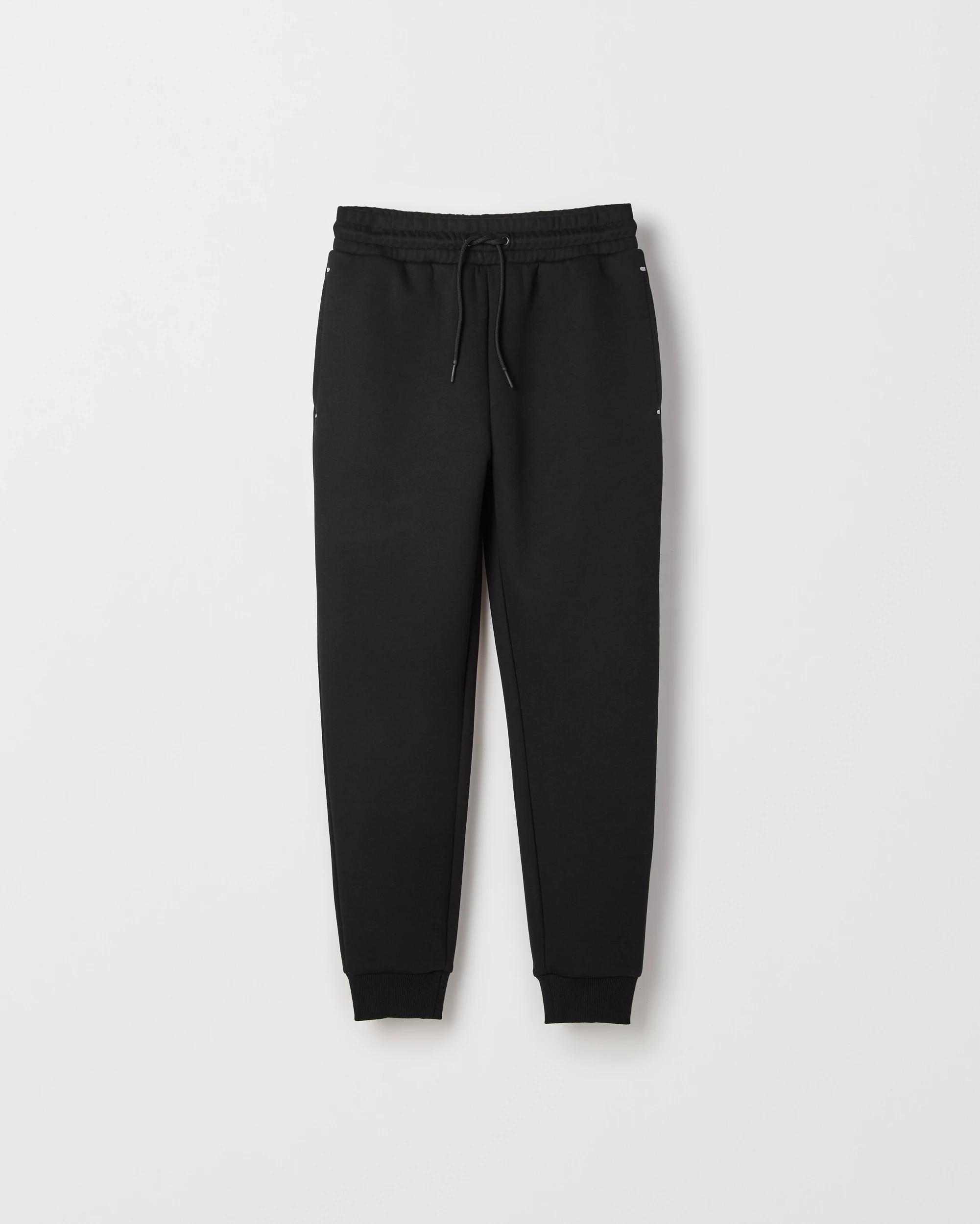 1 Target Kids Active Australian Cotton Blend Cuffed Trackpants BLACK, 1 of 1